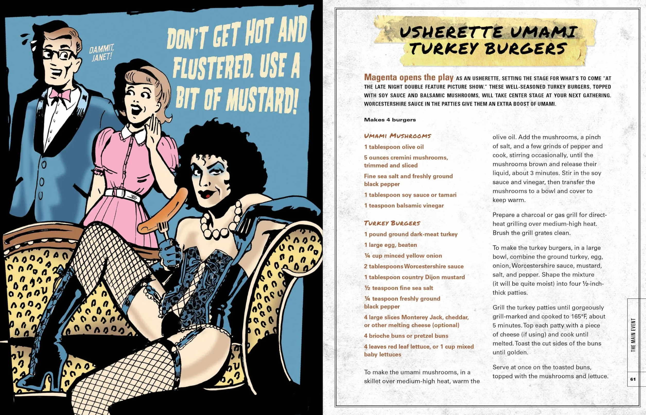 The Rocky Horror Cookbook: 50 Savory, Sweet, and Seductive Recipes from the Cult Musical [Officially Licensed]