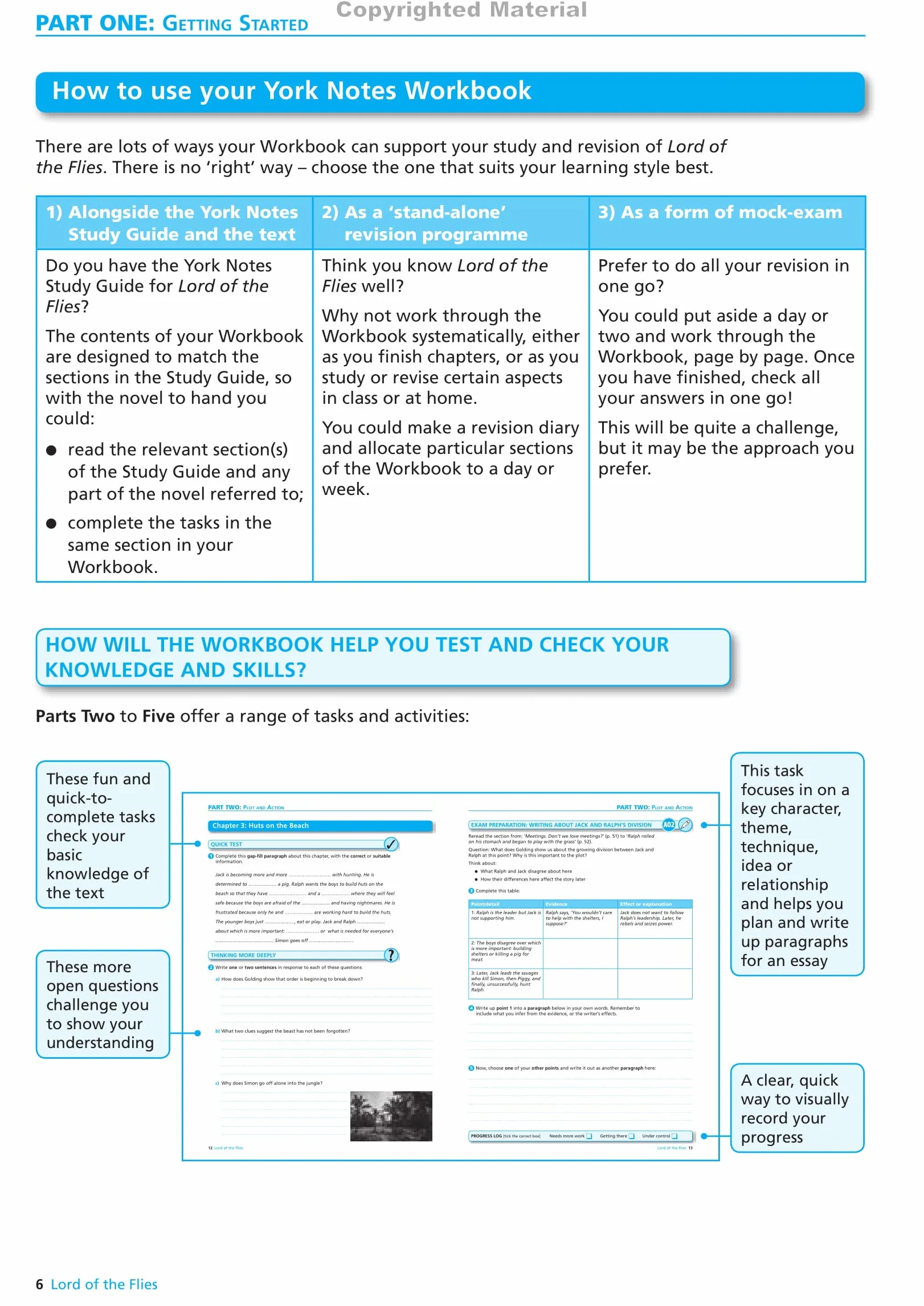 Lord of the Flies York Notes GCSE English Literature Workbook - for 2026, 2027 exams: York Notes Series