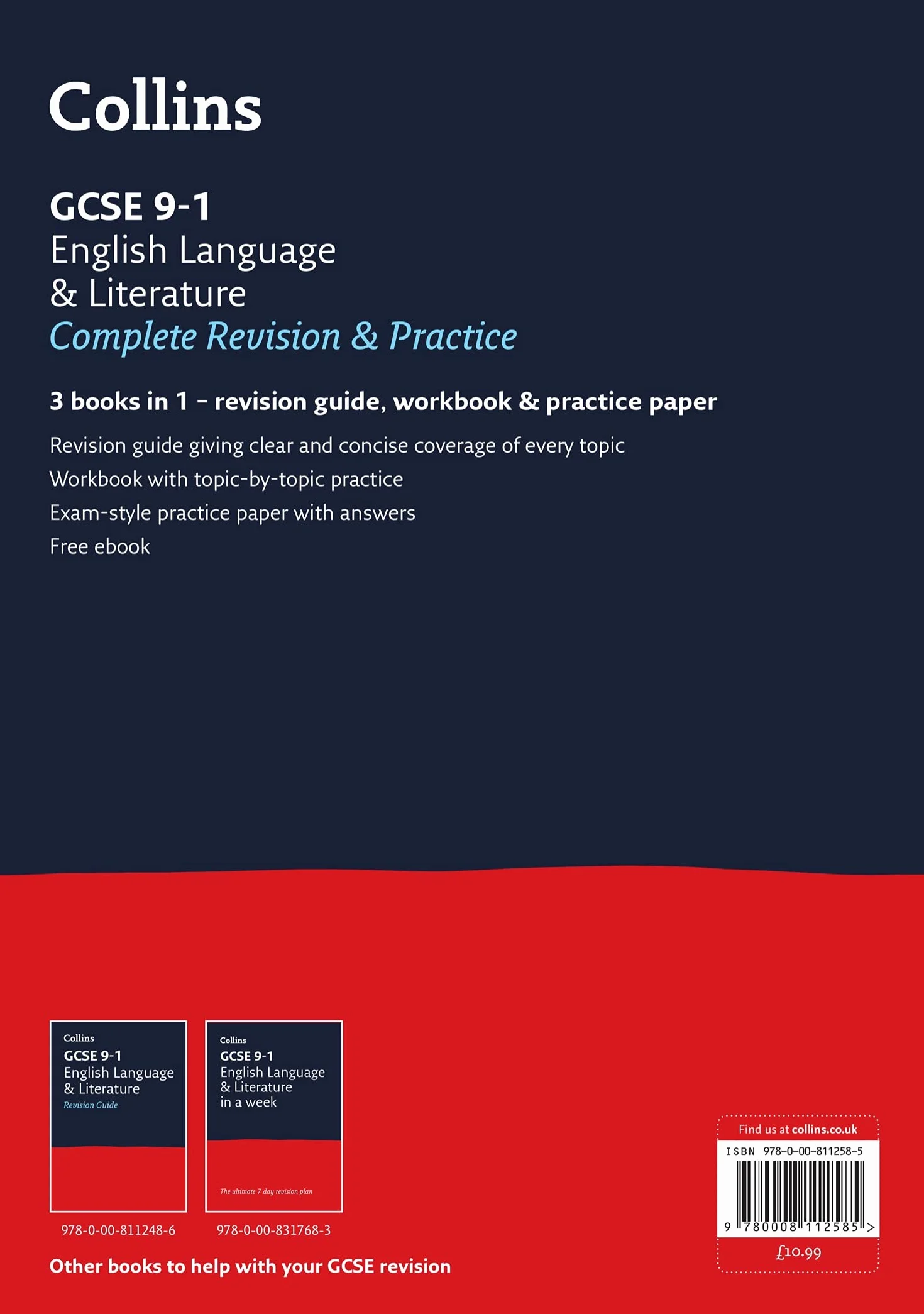 GCSE 9-1 English Language and English Literature All-in-One Revision and Practice: Ideal for the 2026 and 2027 exams