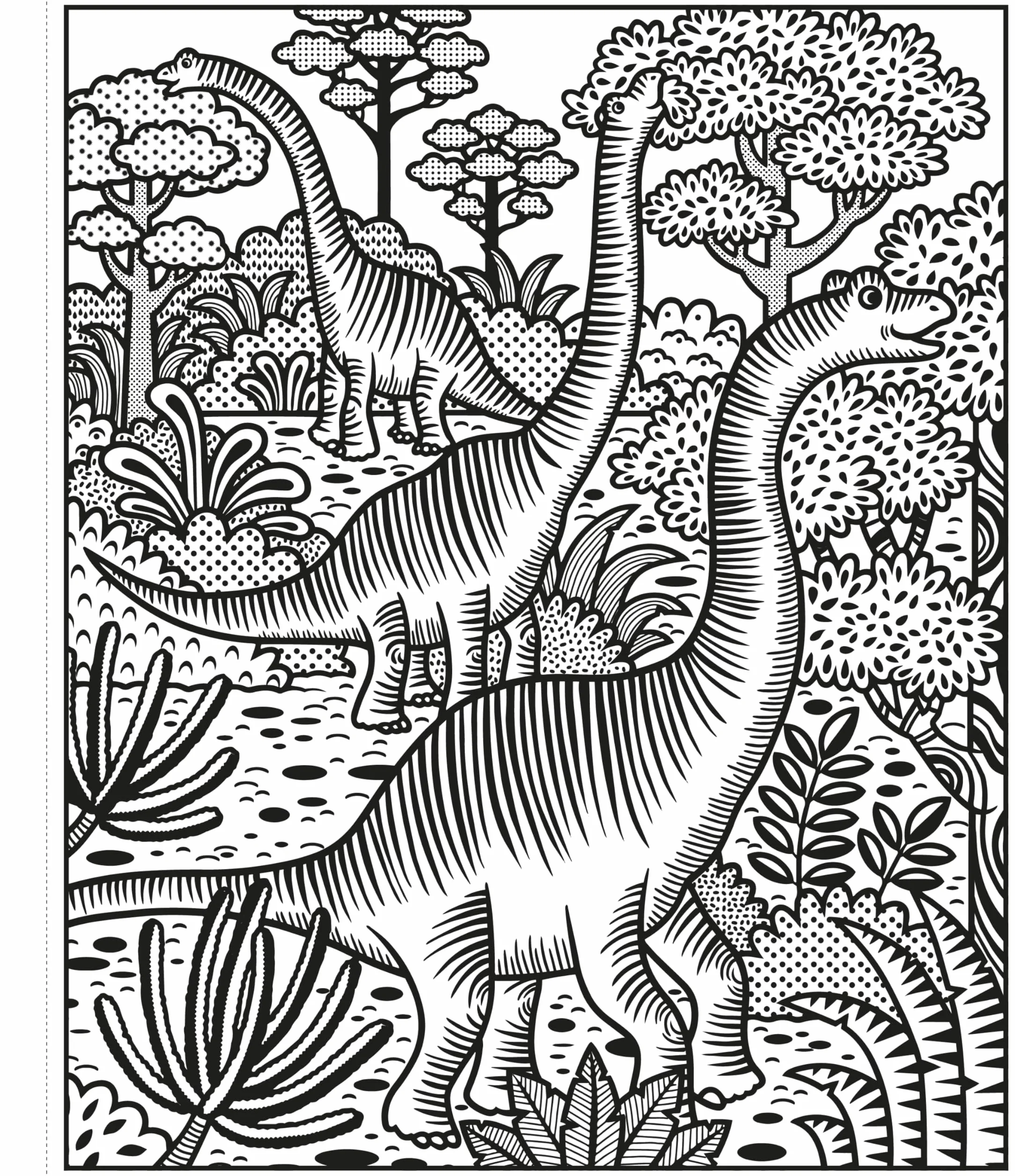 Dinosaurs Magic Painting Book: 1 (Magic Painting Books)