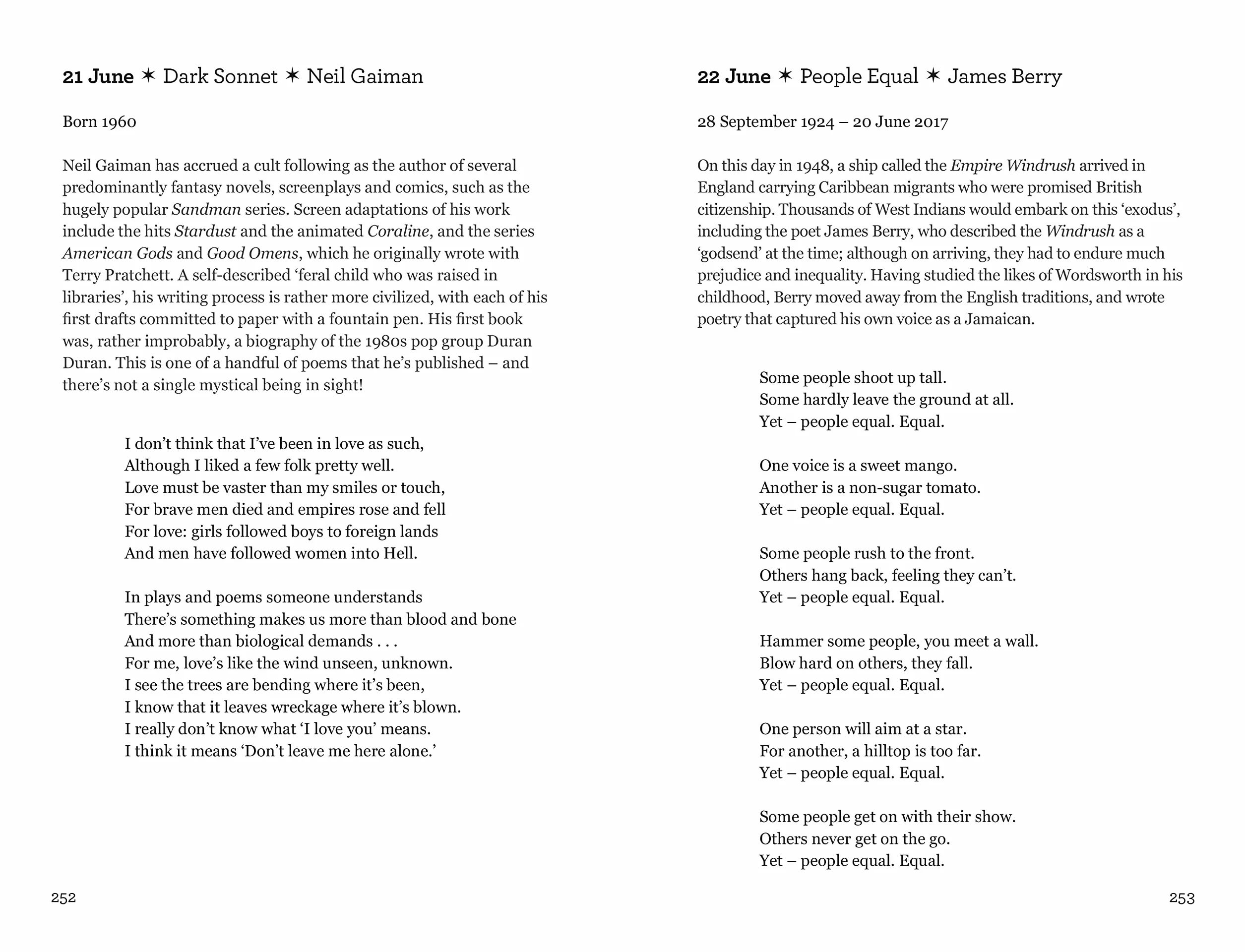 A Poet for Every Day of the Year: 6