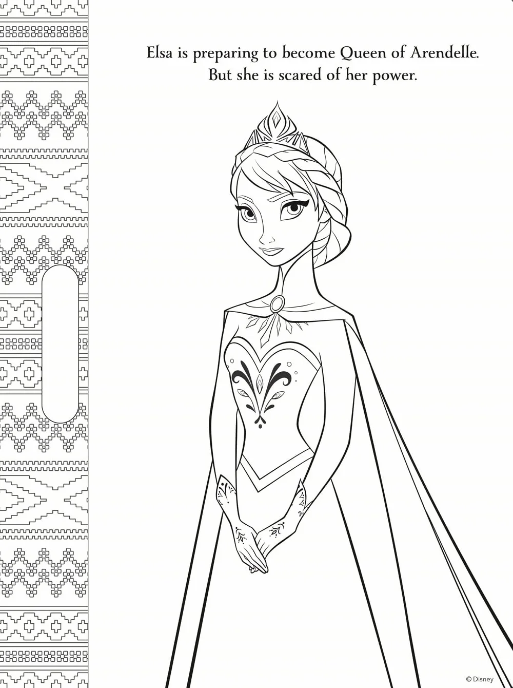Disney Frozen: Giant Colour-Me Pad