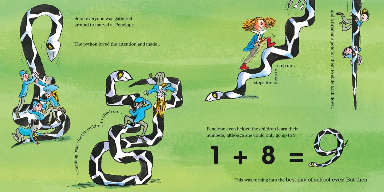 There’s a Snake in My School!: A book by David Walliams