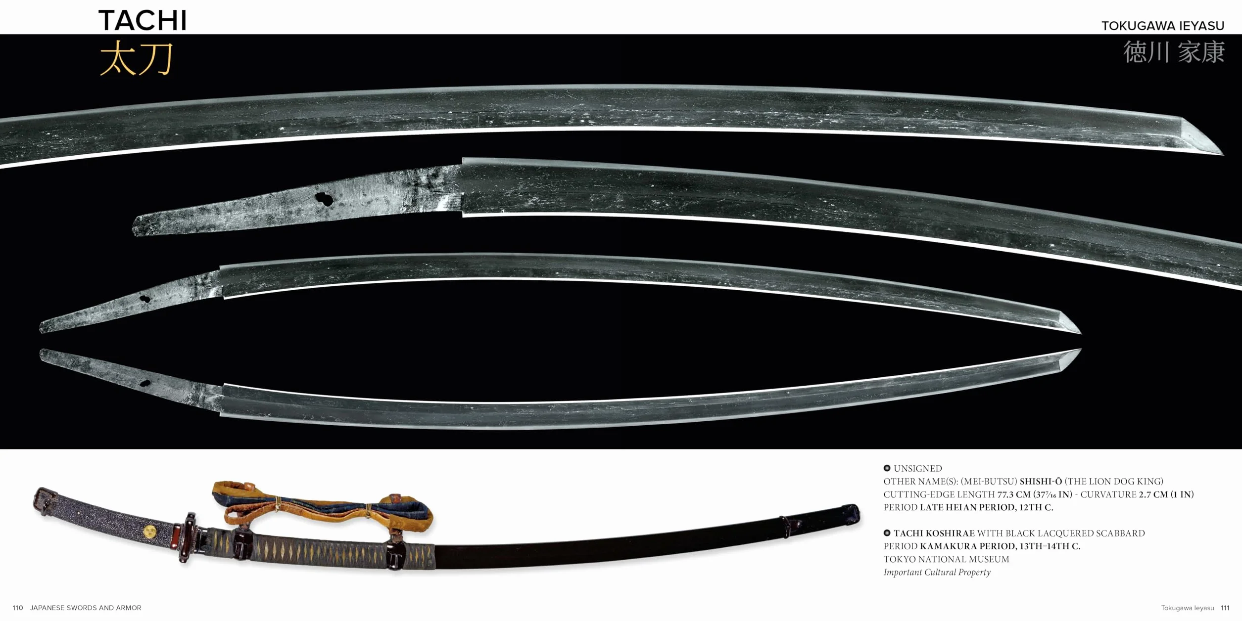 Japanese Swords and Armor /anglais: Masterpieces from Thirty of Japan's Most Famous Samurai Warriors