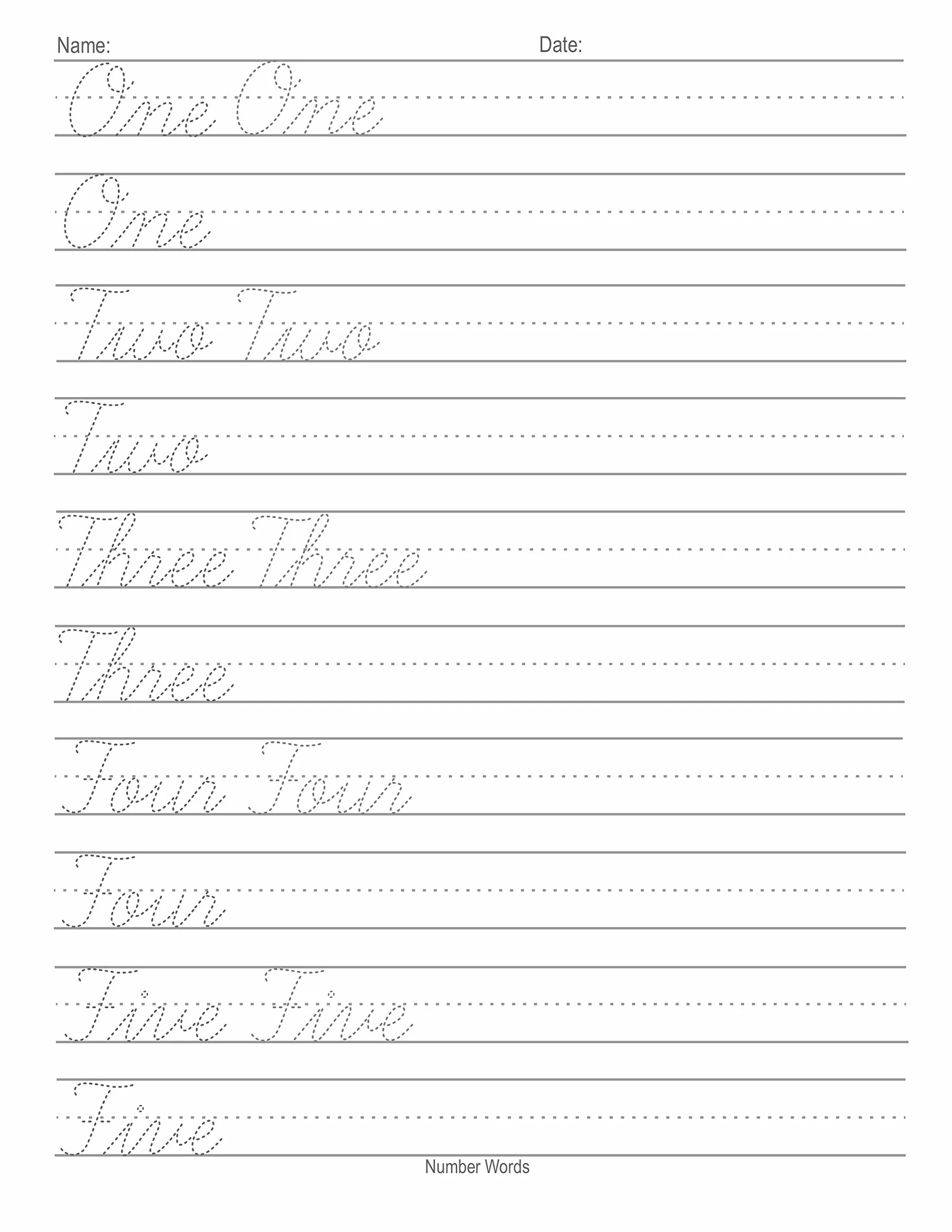 Cursive Handwriting Workbook For Kids: Cursive for beginners workbook. Cursive letter tracing book. Cursive writing practice book to learn writing in cursive: 1