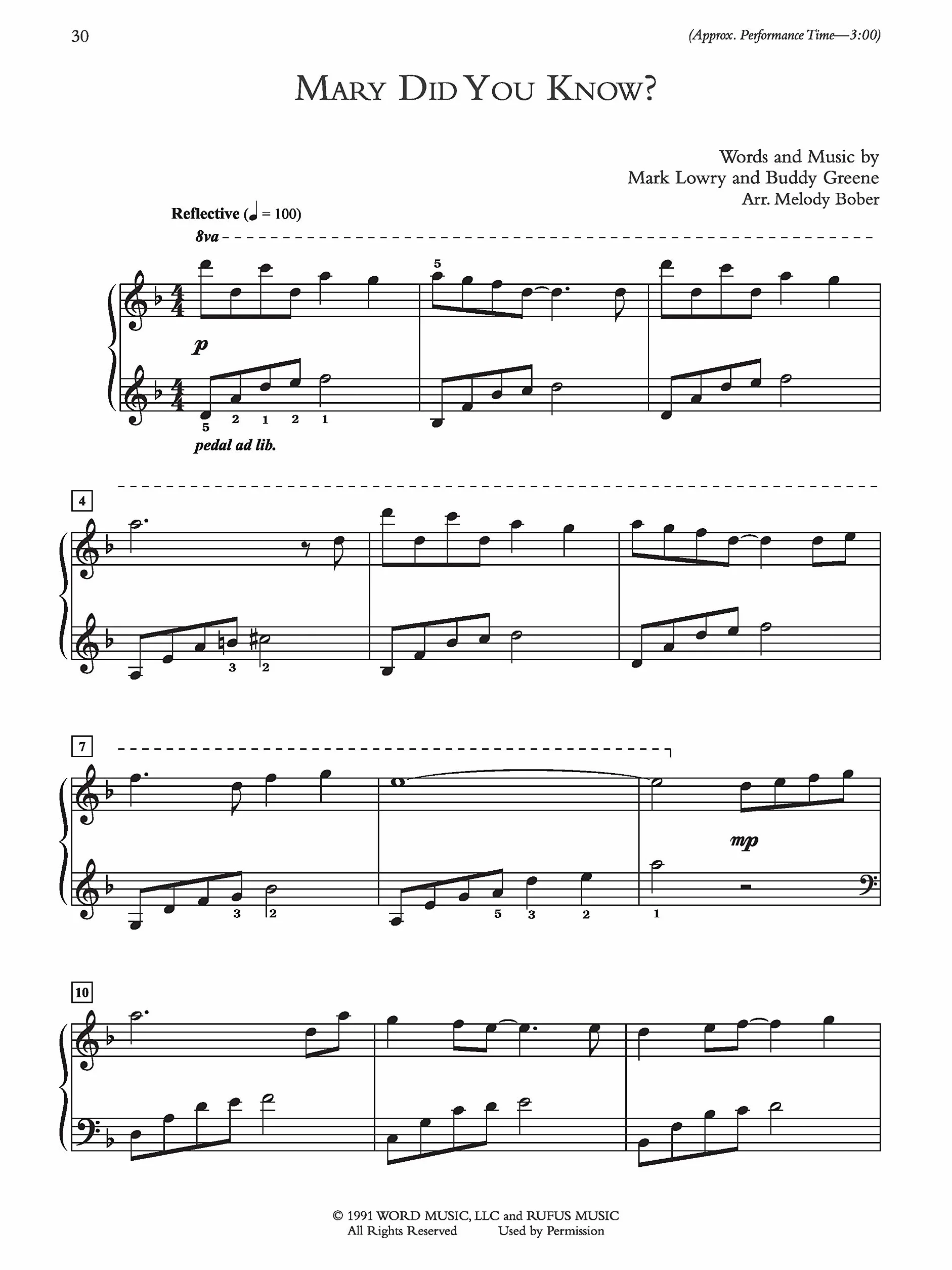 A Contemporary Christmas: Early Advanced Piano: 9 Arrangements of Contemporary Christian and Classic Favorites