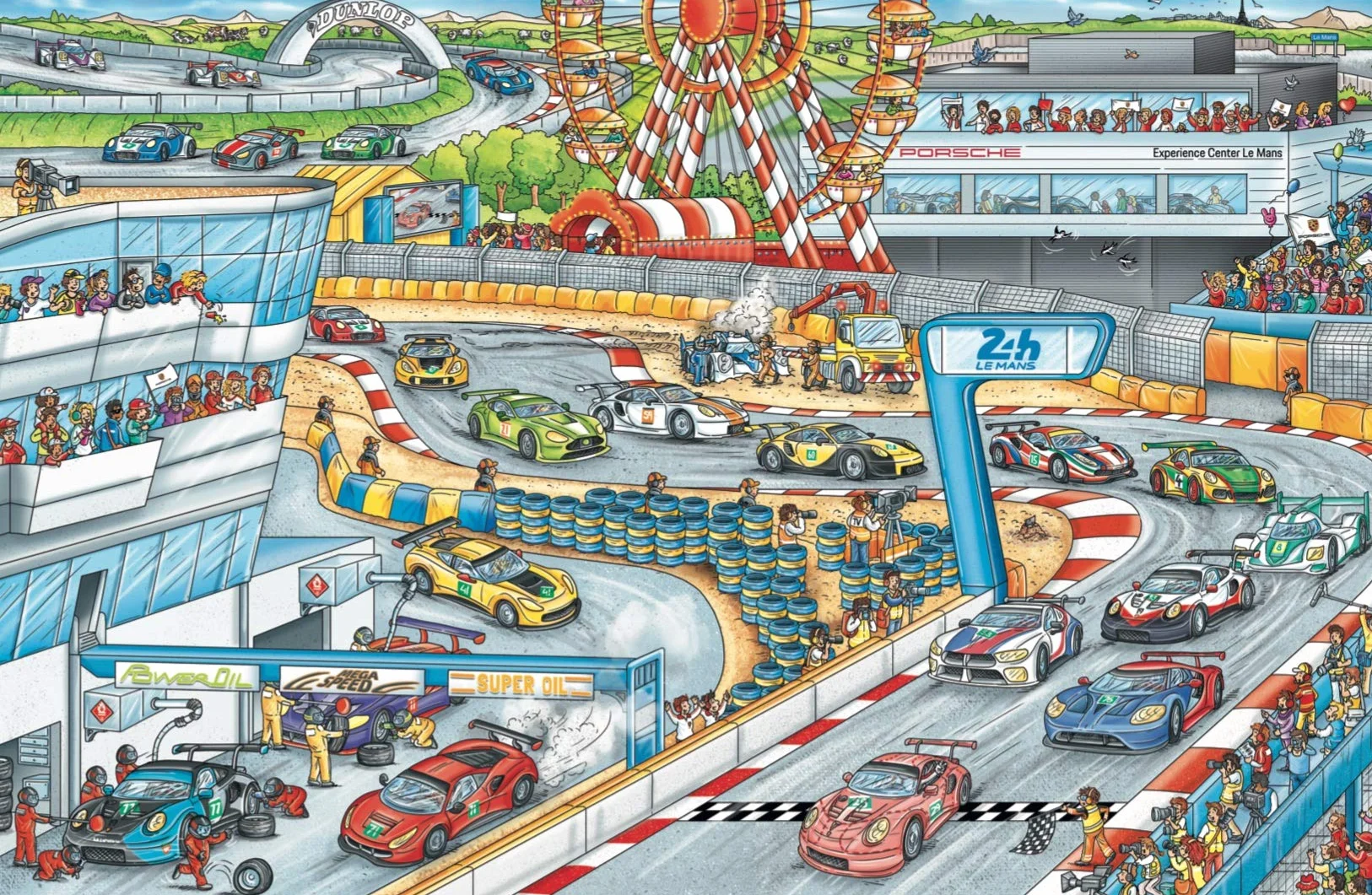 Porsche Wimmelbuch