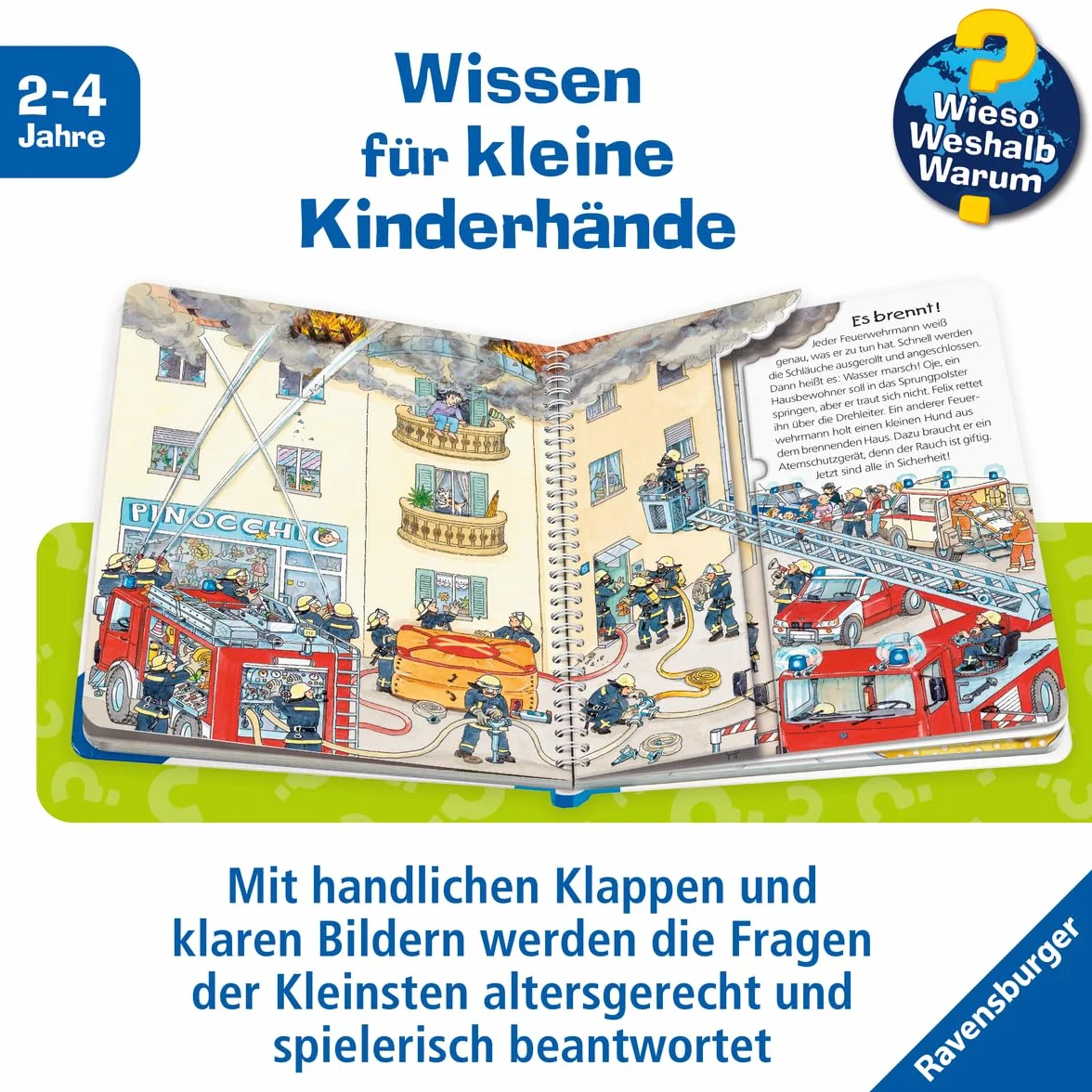 Wieso? Weshalb? Warum? junior, Band 2: Die Feuerwehr