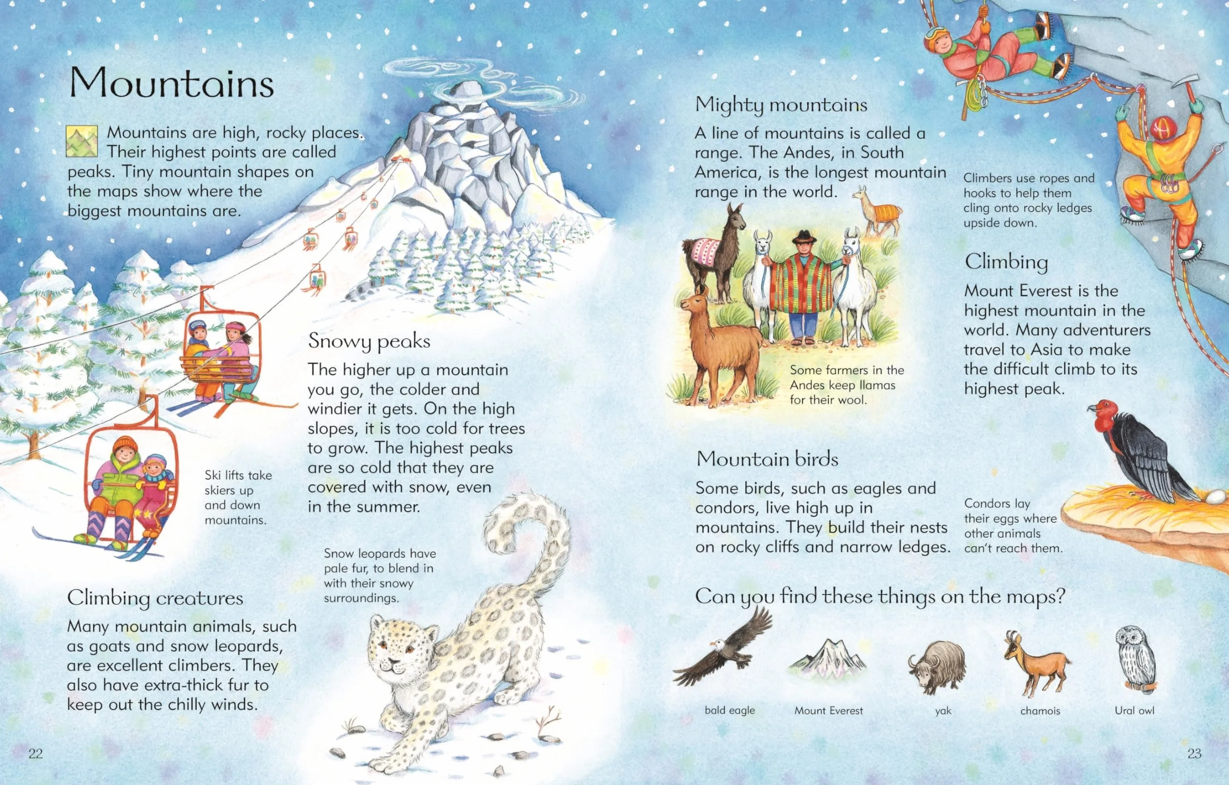 The Usborne Children's Picture Atlas: 1
