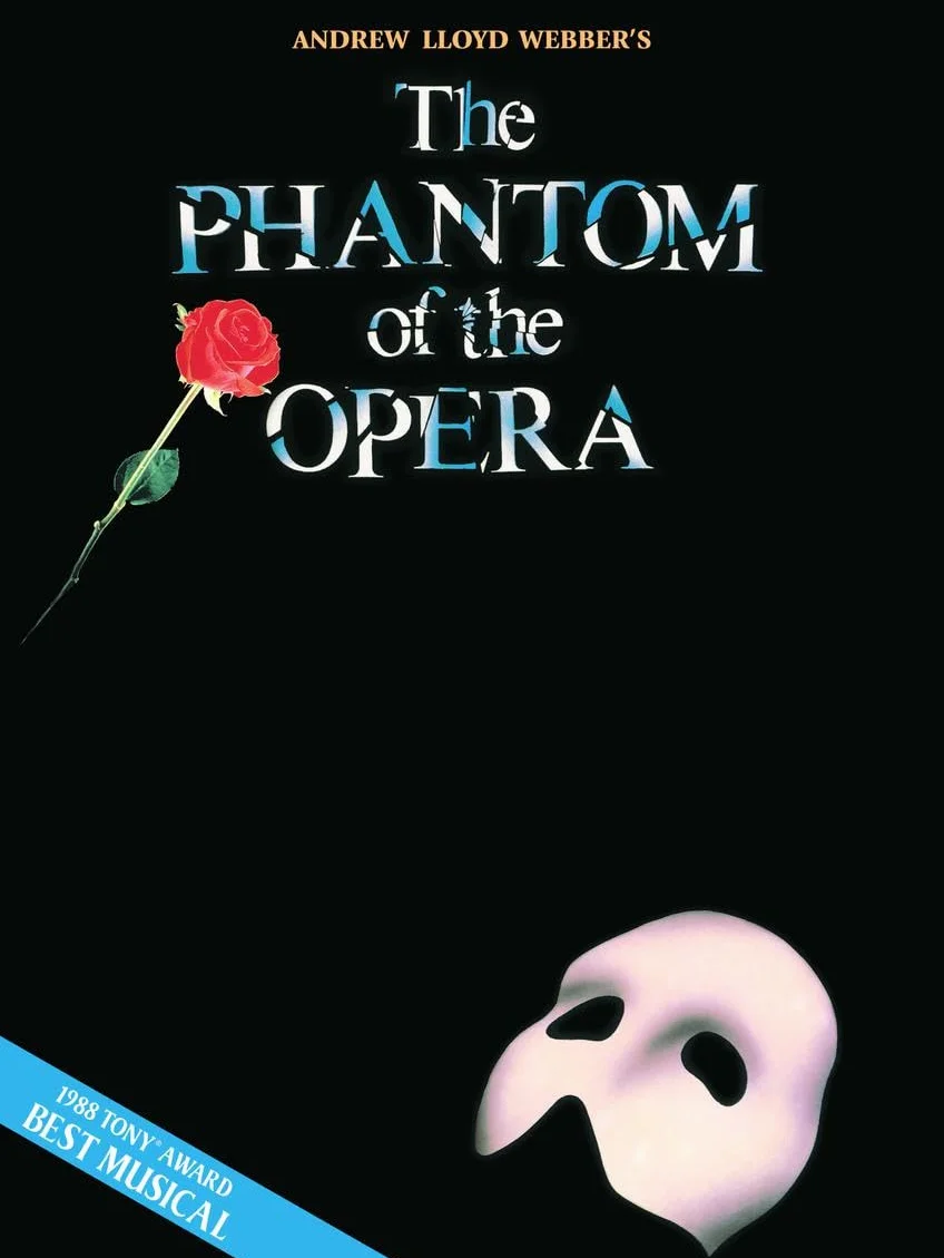 Phantom of the Opera - Souvenir Edition Piano/Vocal Selections Songbook 9 Iconic Songs by Andrew Lloyd Webber Broadway Musical Sheet Music for Piano ... Selections (Melody in the Piano Part)
