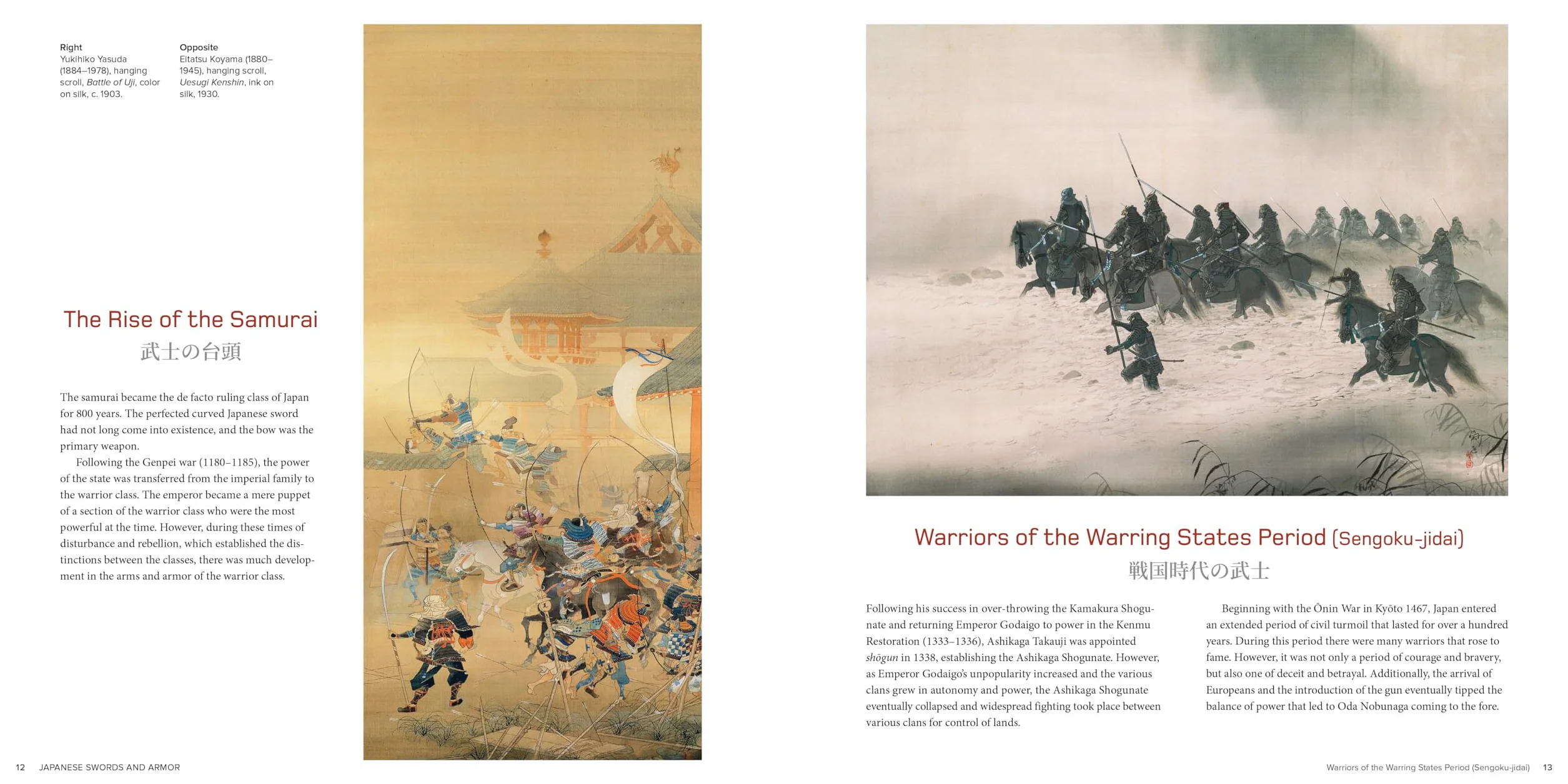 Japanese Swords and Armor /anglais: Masterpieces from Thirty of Japan's Most Famous Samurai Warriors