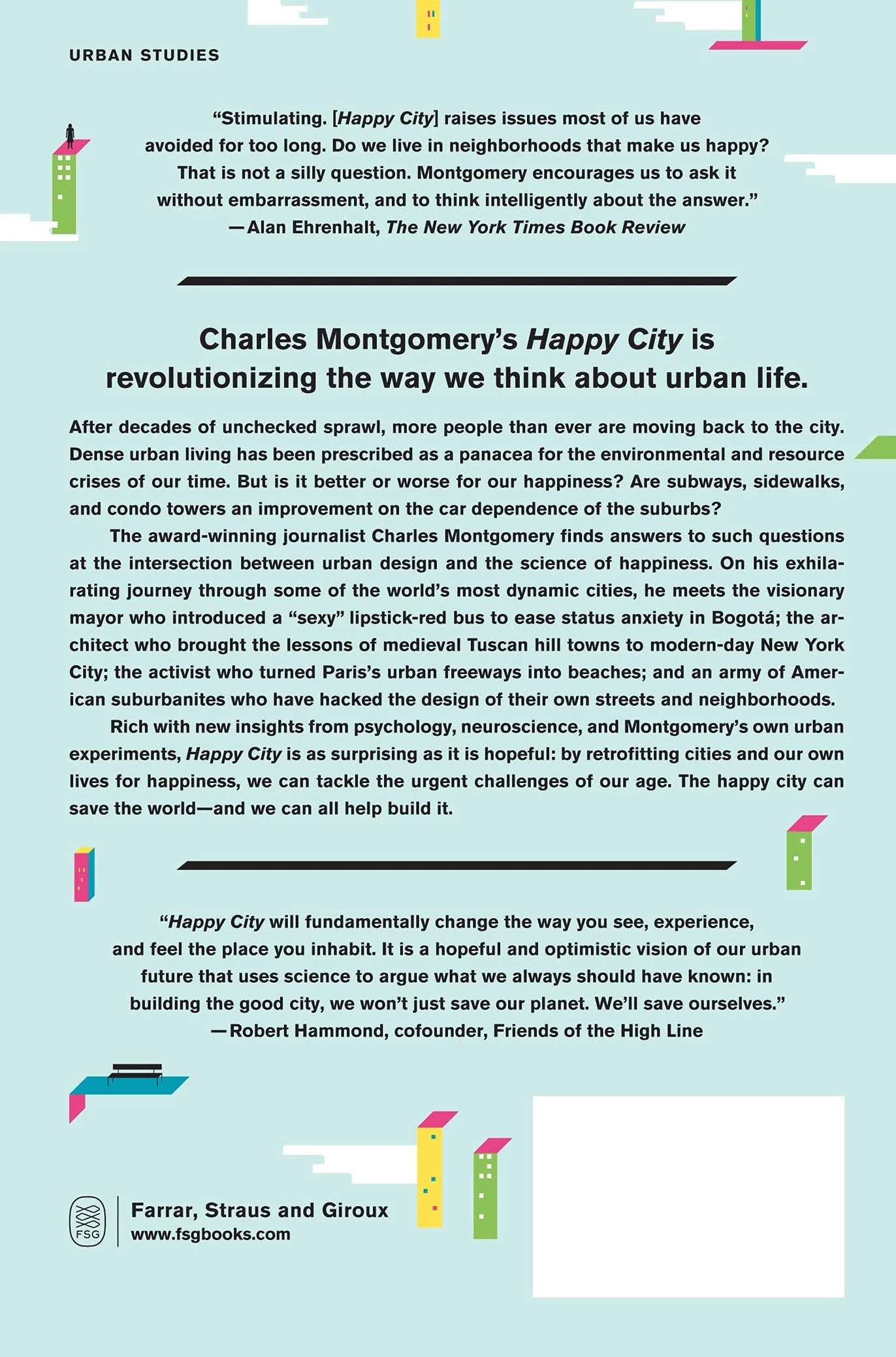 Happy City: Transforming Our Lives Through Urban Design