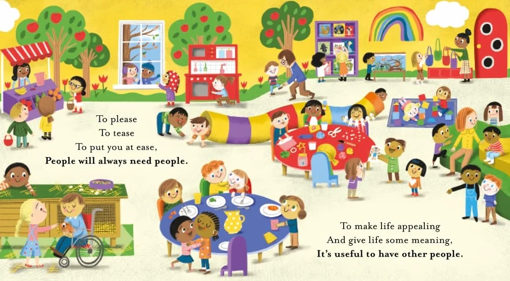 People Need People: The award winning picture book poem from legendary poet Benjamin Zephaniah