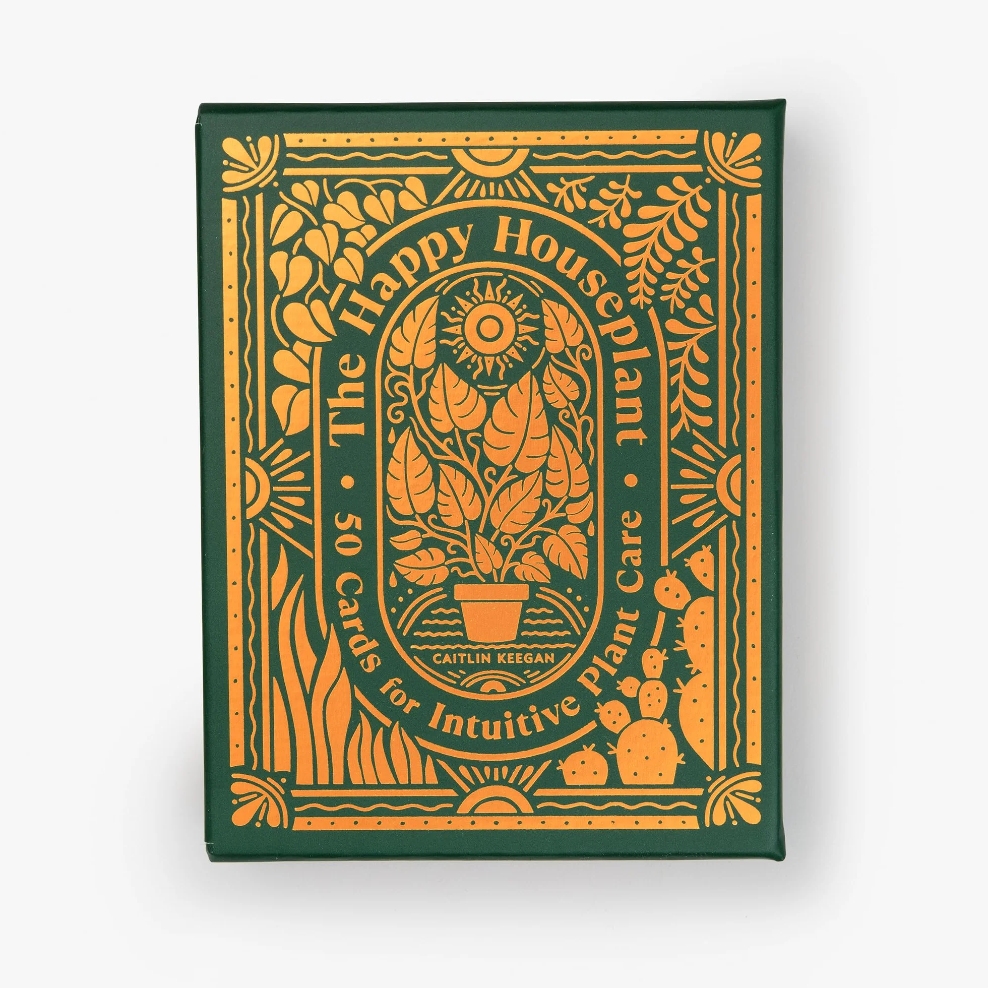 The Happy Houseplant Deck: 50 Cards for Intuitive Plant Care