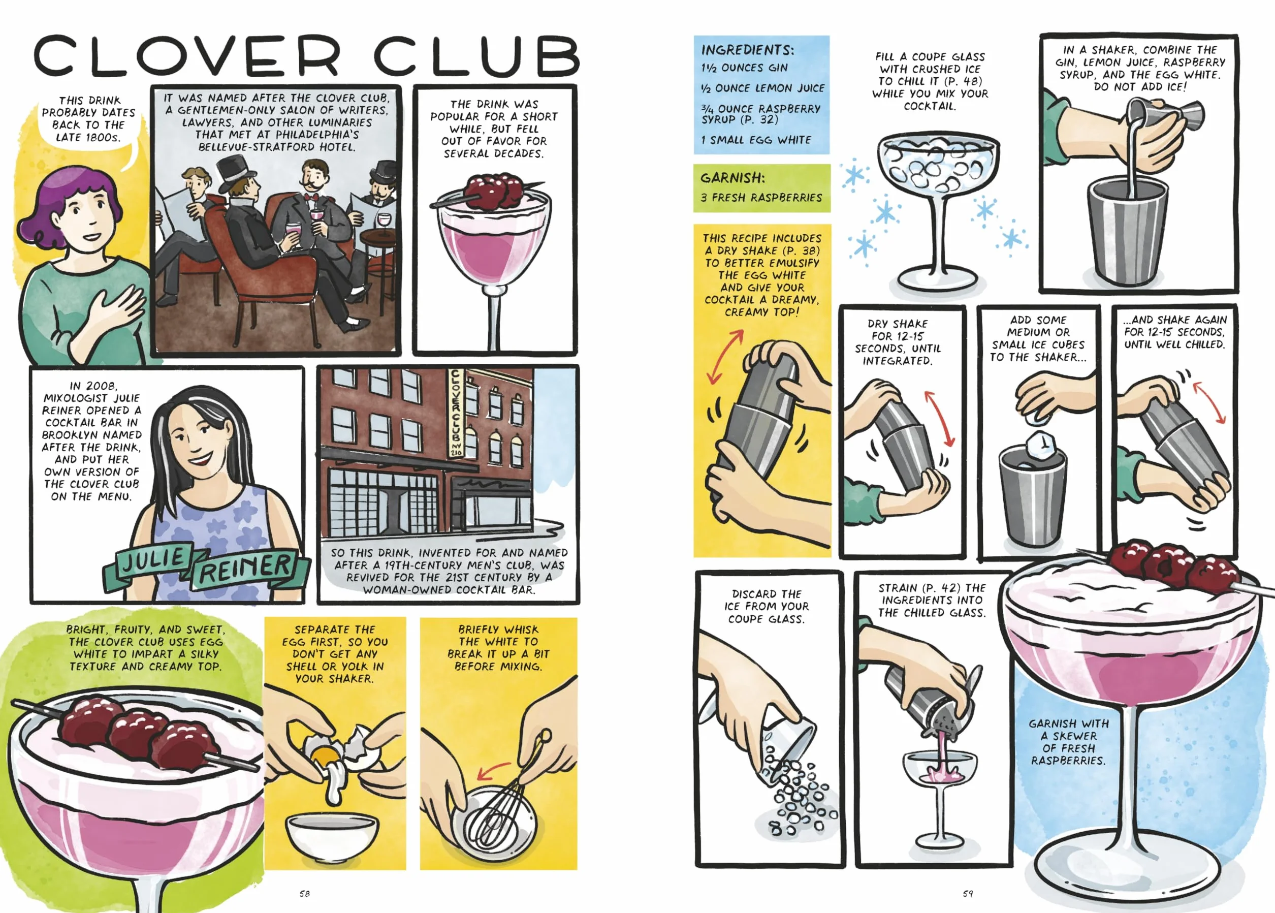 Let's Make Cocktails!: A Comic Book Cocktail Book