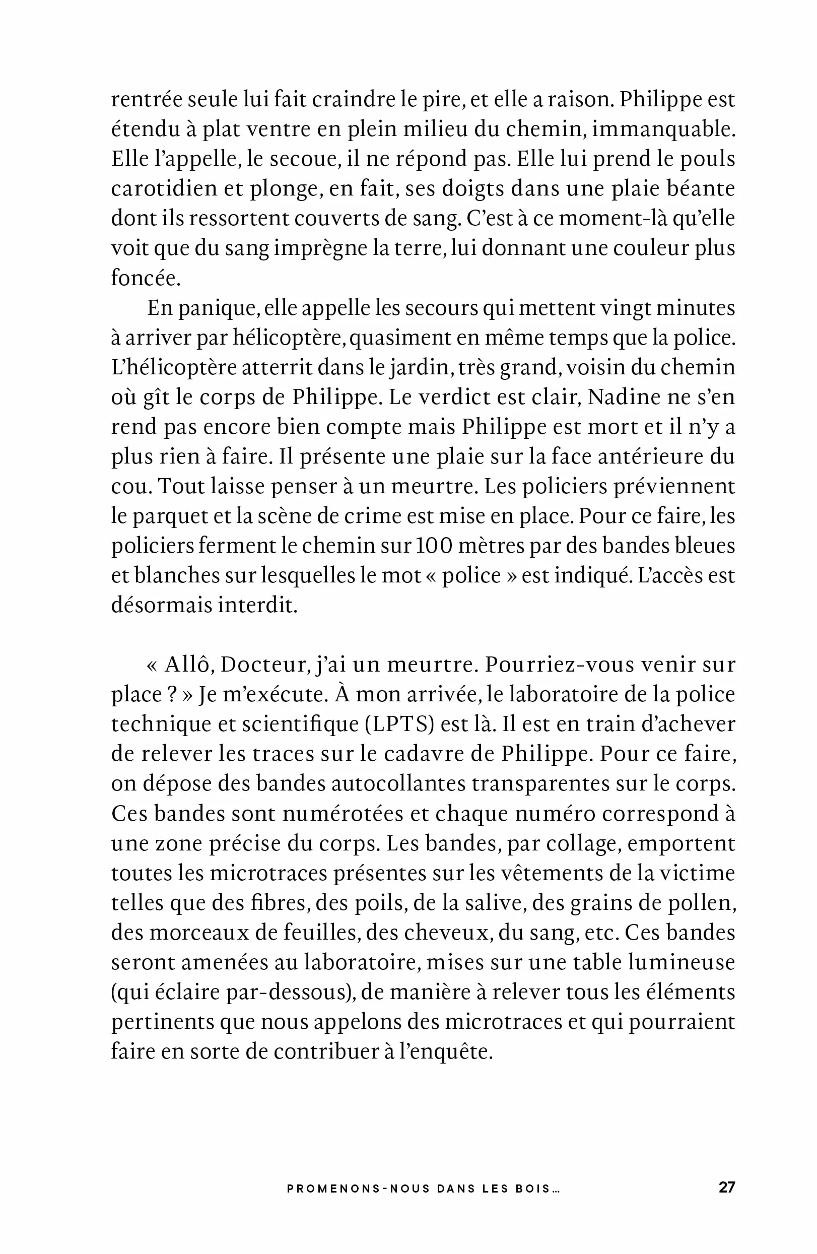 Entretien avec un cadavre: Un médecin légiste fait parler les morts