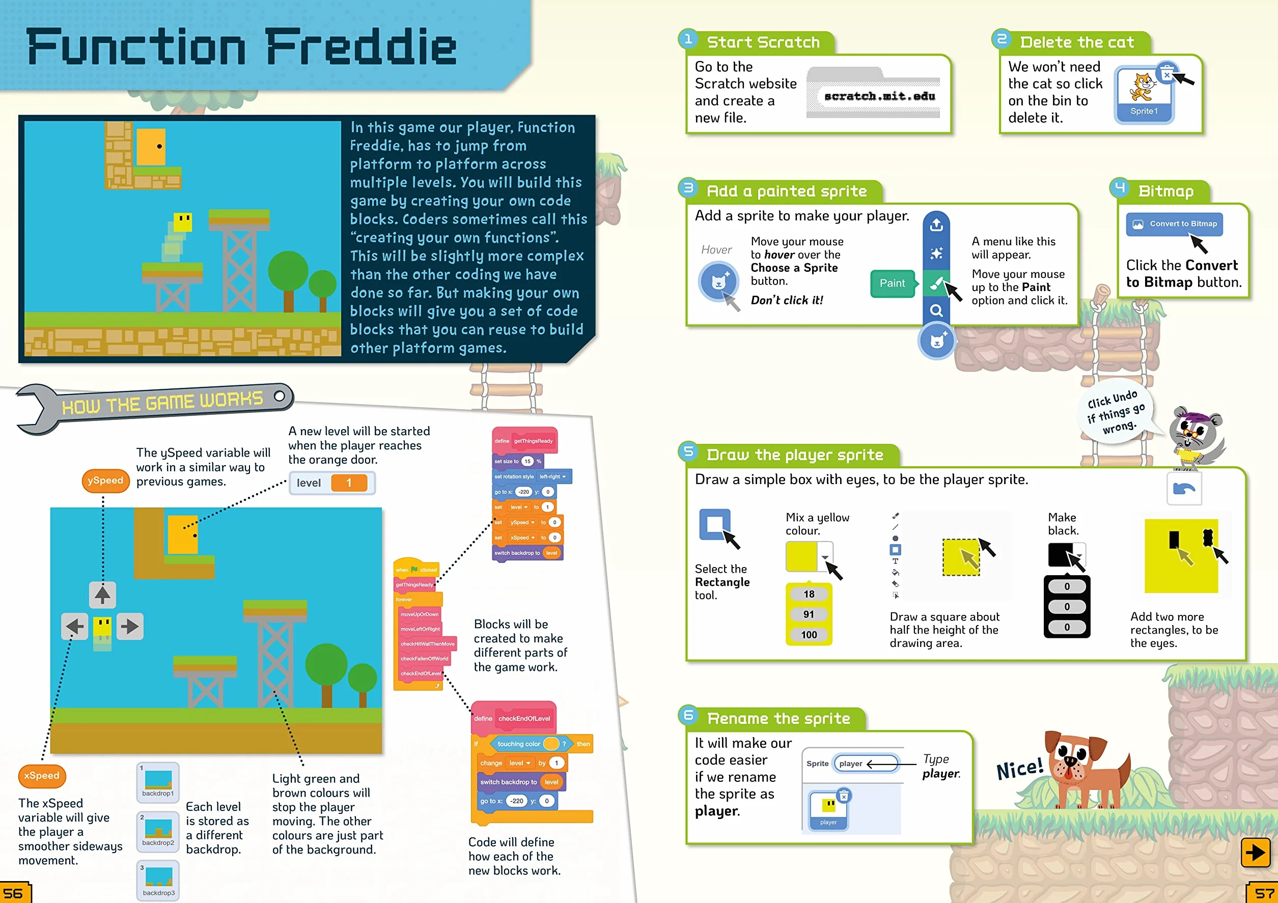 Coding with Scratch - Create Awesome Platform Games: A New Title in the Questkids Children's Series