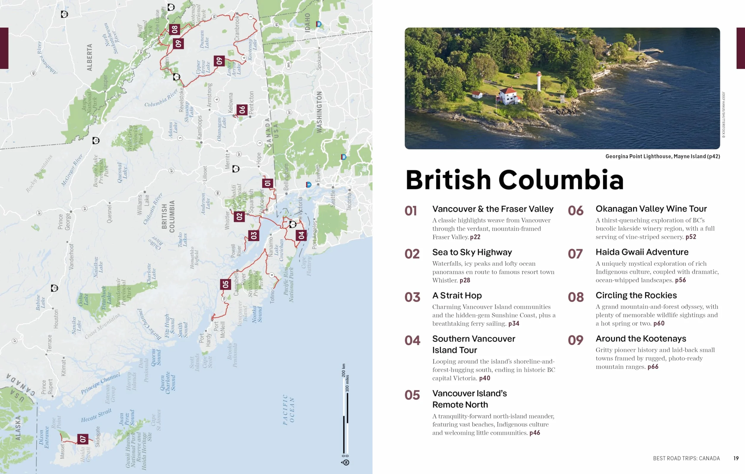 Best Road Trips Canada 3ed - anglais: best road trips : escapes on the open road