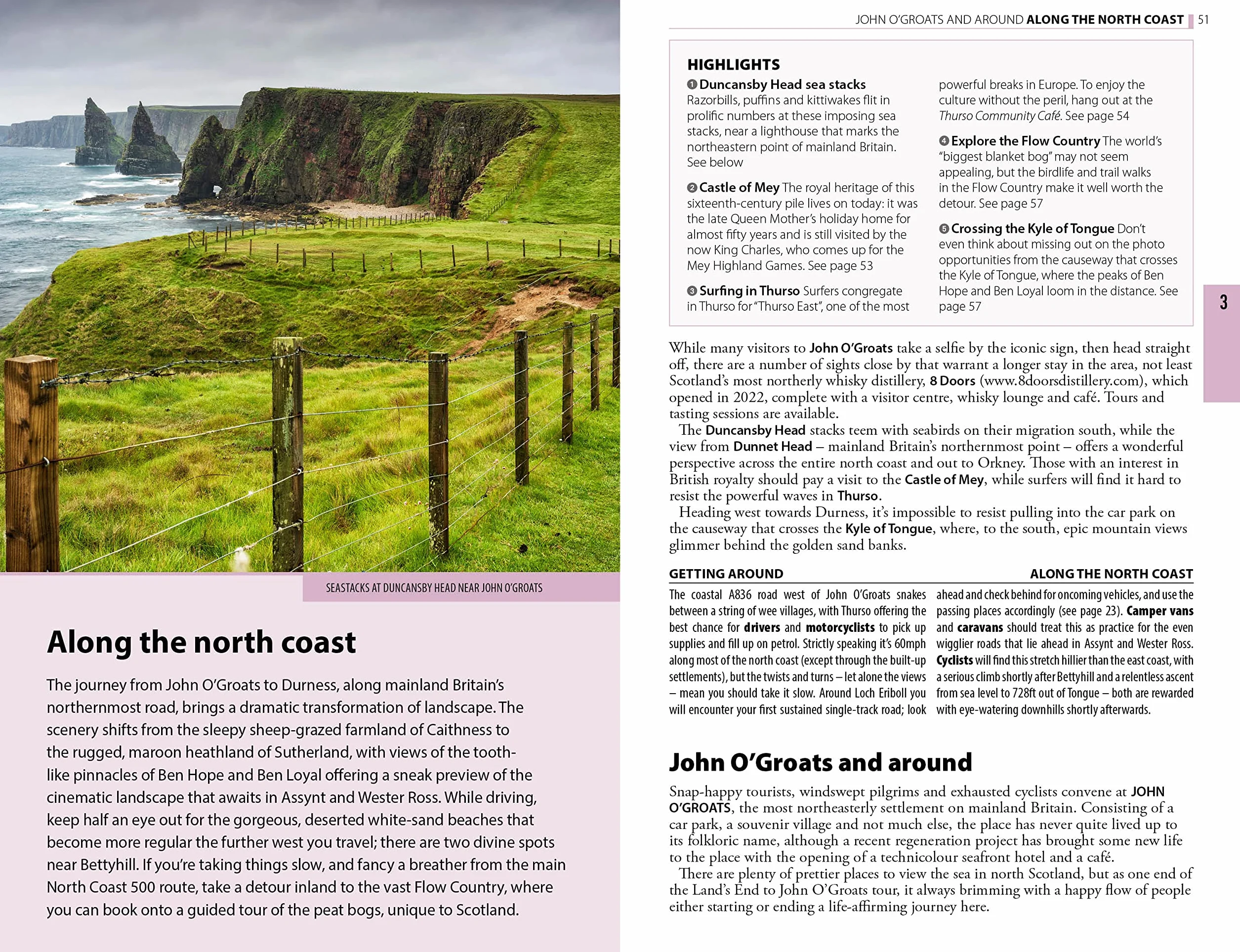 The Rough Guide to the North Coast 500: Compact Travel Guide with eBook