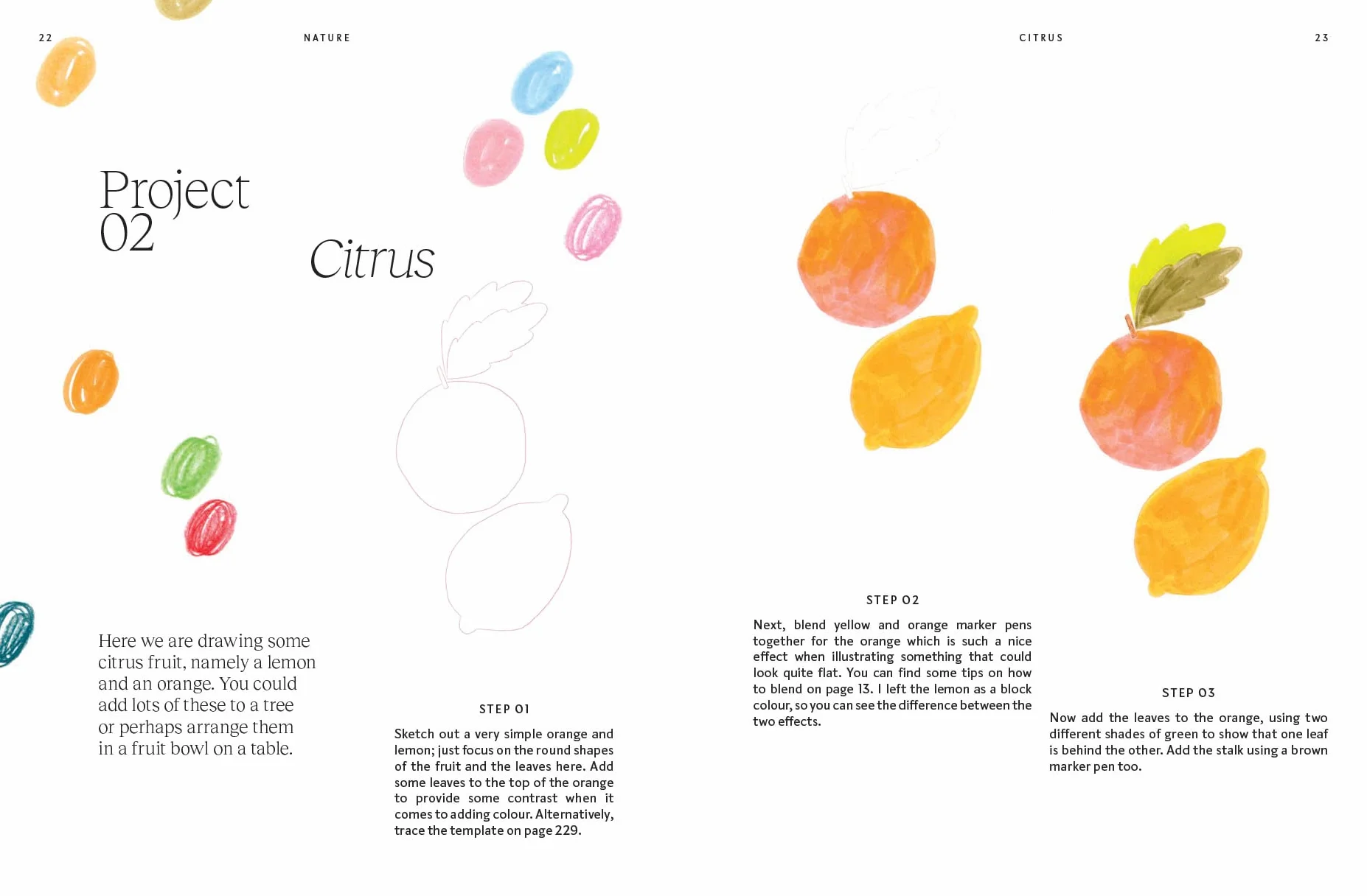 15-Minute Art Drawing: Learn How to Draw, Colour and Shade