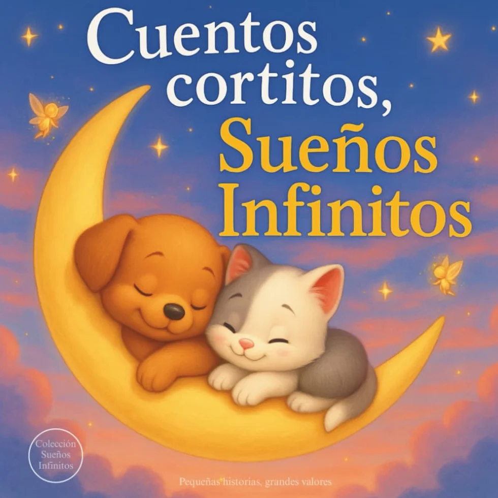 Cuentos cortitos, Sueños Infinitos: Pequeñas historias, grandes valores: Cuentos infantiles de animales para dormir, gestionar emociones y crecer feliz (2-6 años).