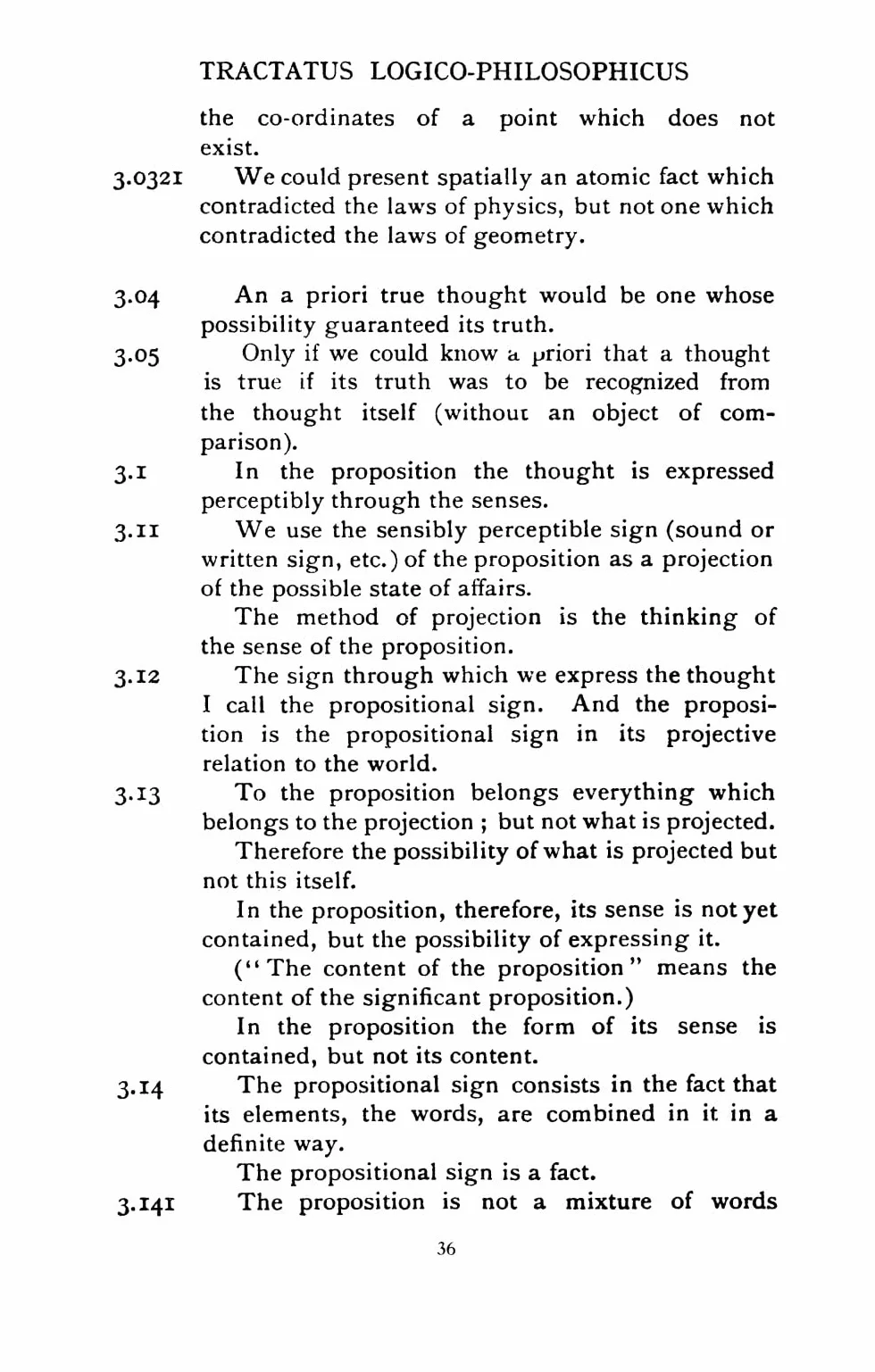 Tractatus Logico-Philosophicus