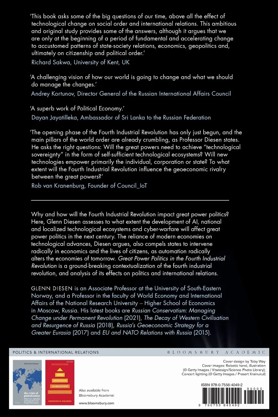 Great Power Politics in the Fourth Industrial Revolution: The Geoeconomics of Technological Sovereignty