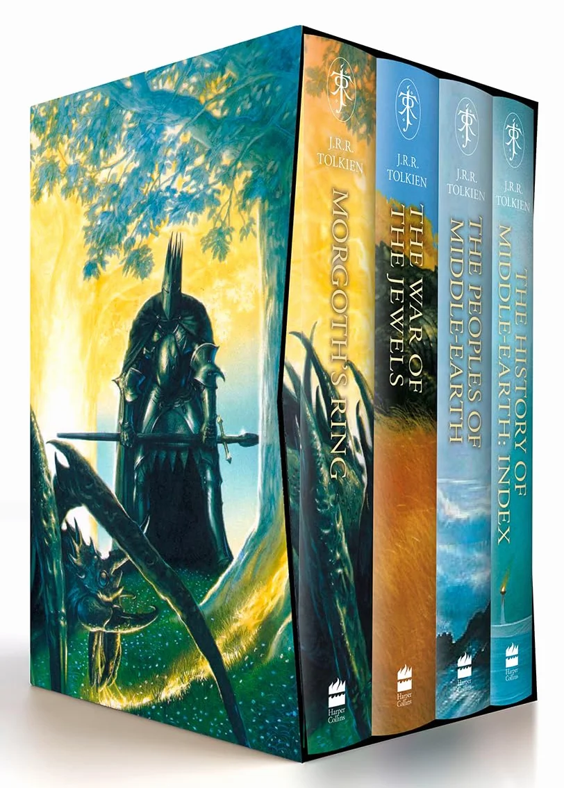 The History of Middle-earth (Boxed Set 4): Morgoth’s Ring, The War of the Jewels, The Peoples of Middle-earth & Index