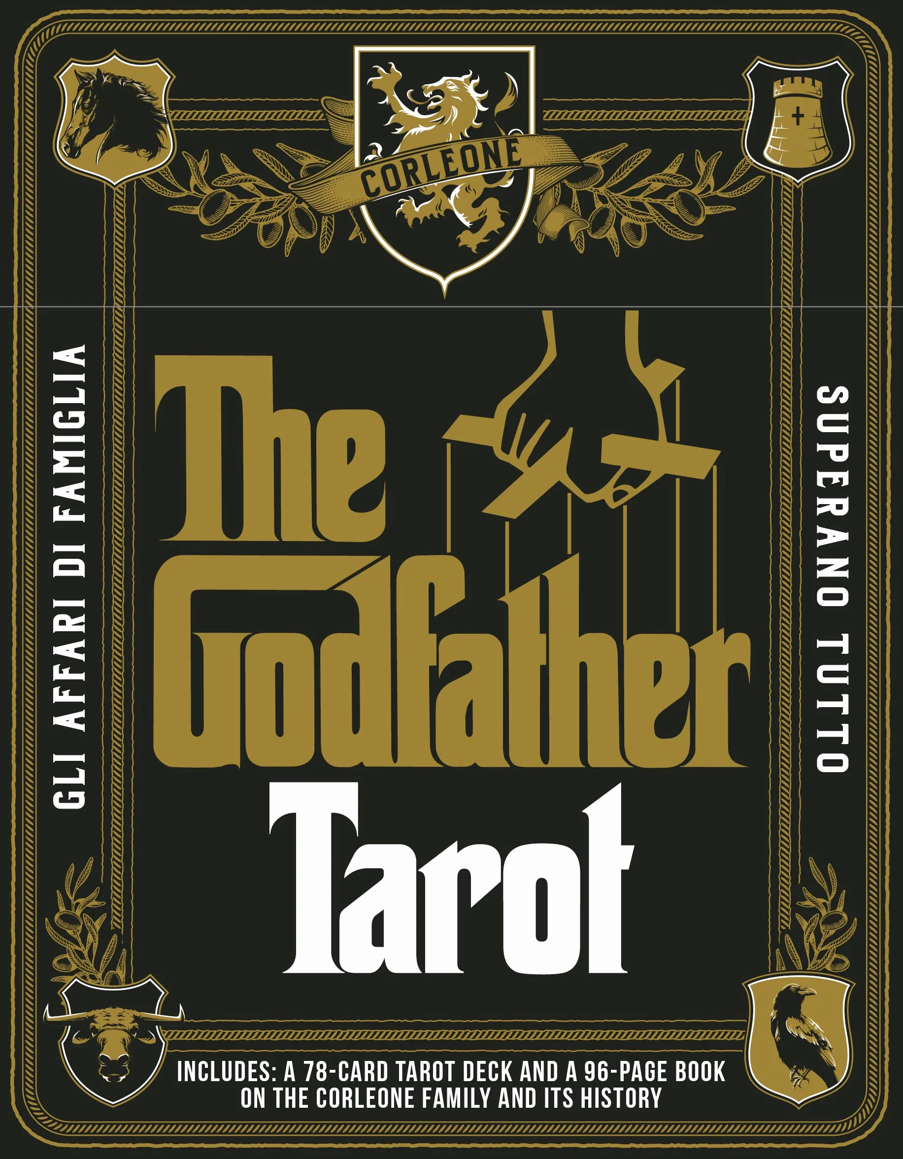 The Godfather Tarot: Includes: A 78-card Tarot Deck and a Book on the Corleone Family and its History