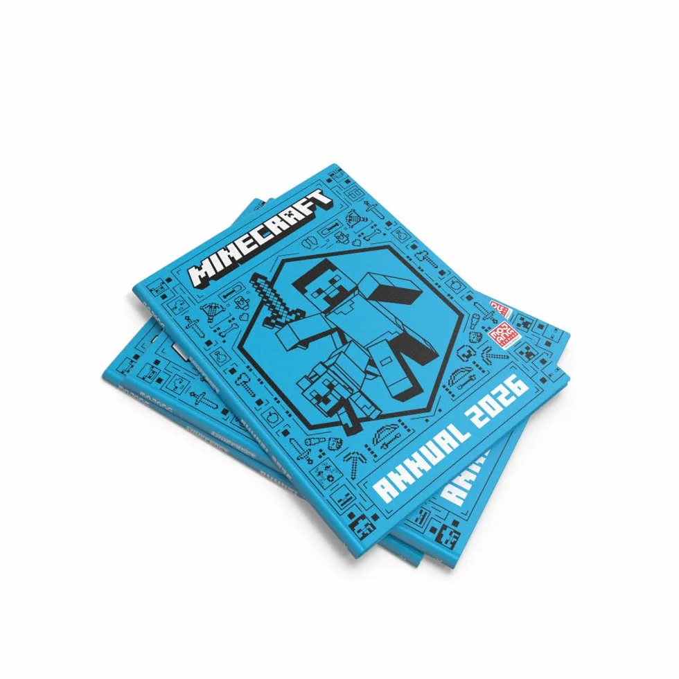 Minecraft Annual 2026: The new official fully illustrated annual – the perfect Christmas present for kids, teens, gamers and Minecraft fans of all ages! New for 2025.