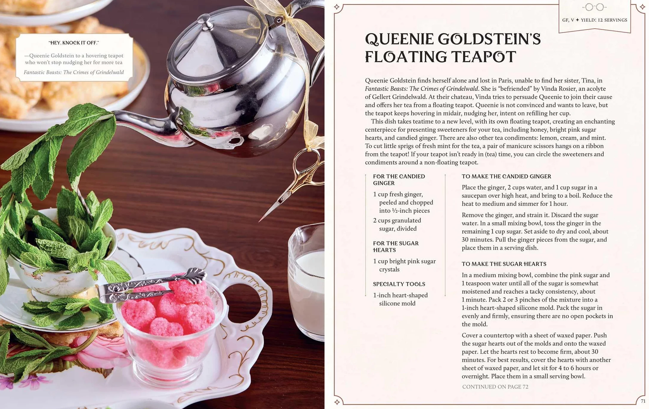 Harry Potter: Afternoon Tea Magic: Official Snacks, Sips, and Sweets Inspired by the Wizarding World