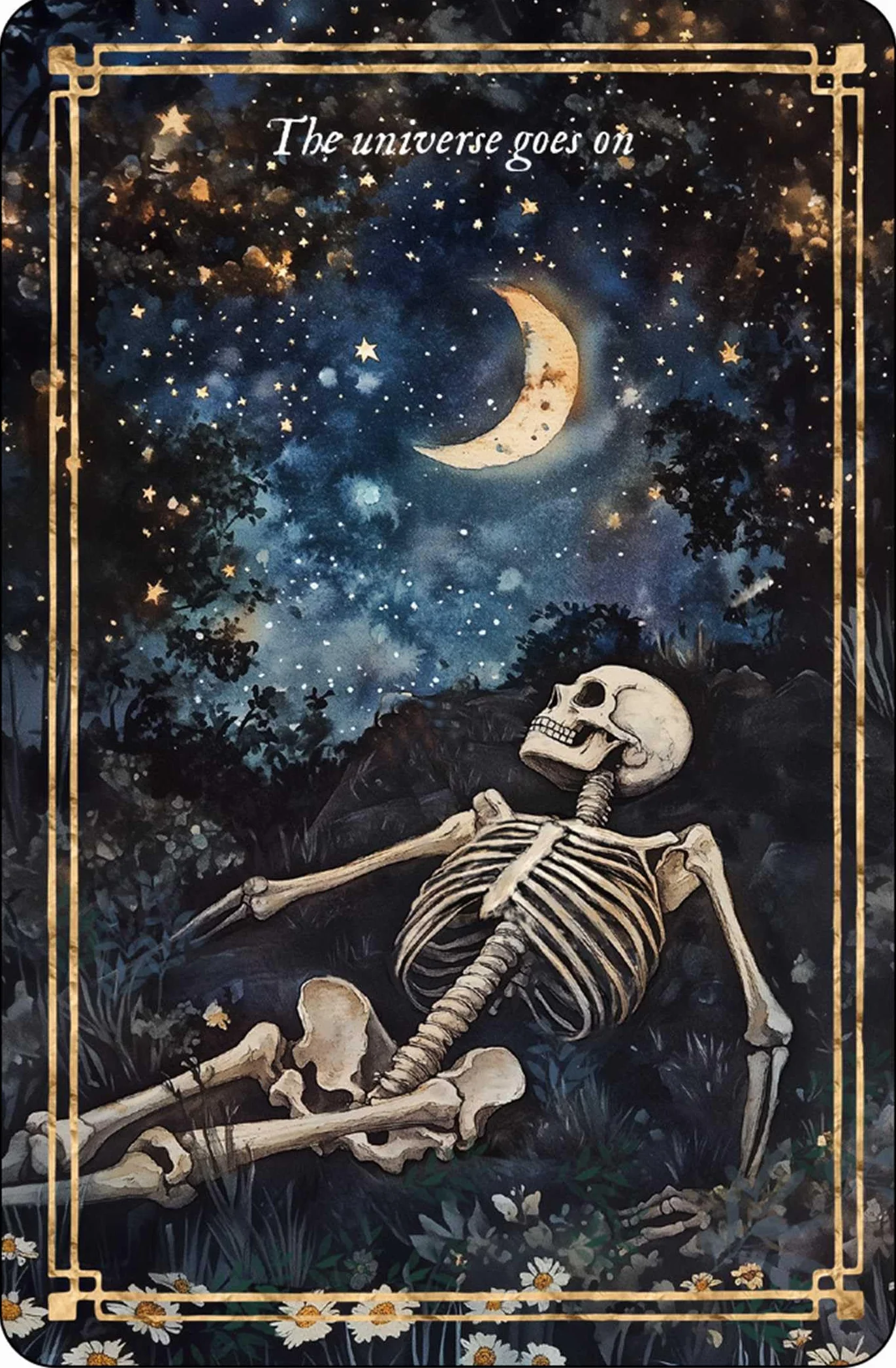 Memento Mori: 36 Mini Affirmation Cards to Embrace Life