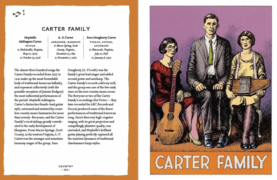 R. Crumb's Heroes of Blues, Jazz & Country: (E)