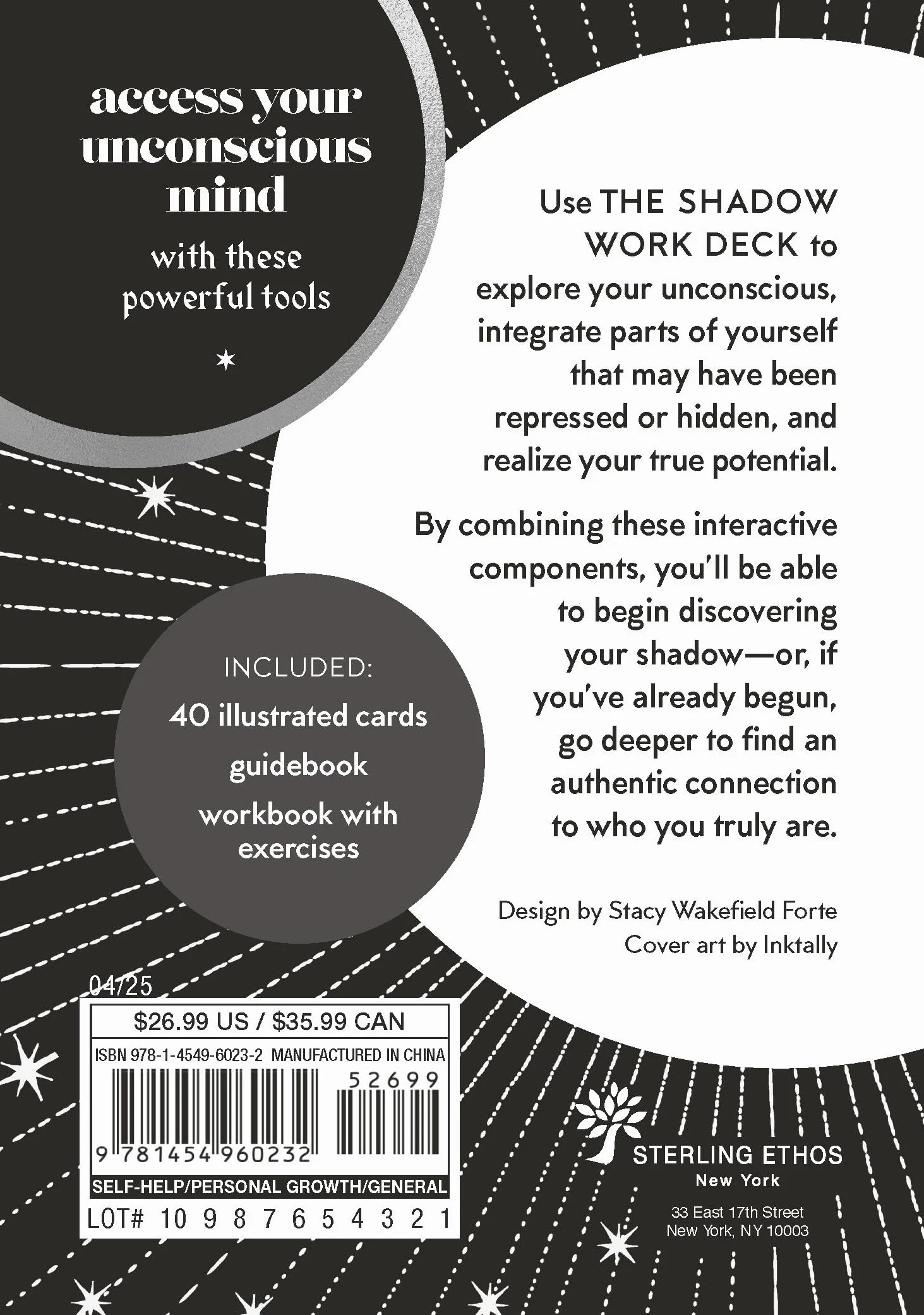 Shadow Work Deck: 40-Card Deck, Guidebook, & Workbook