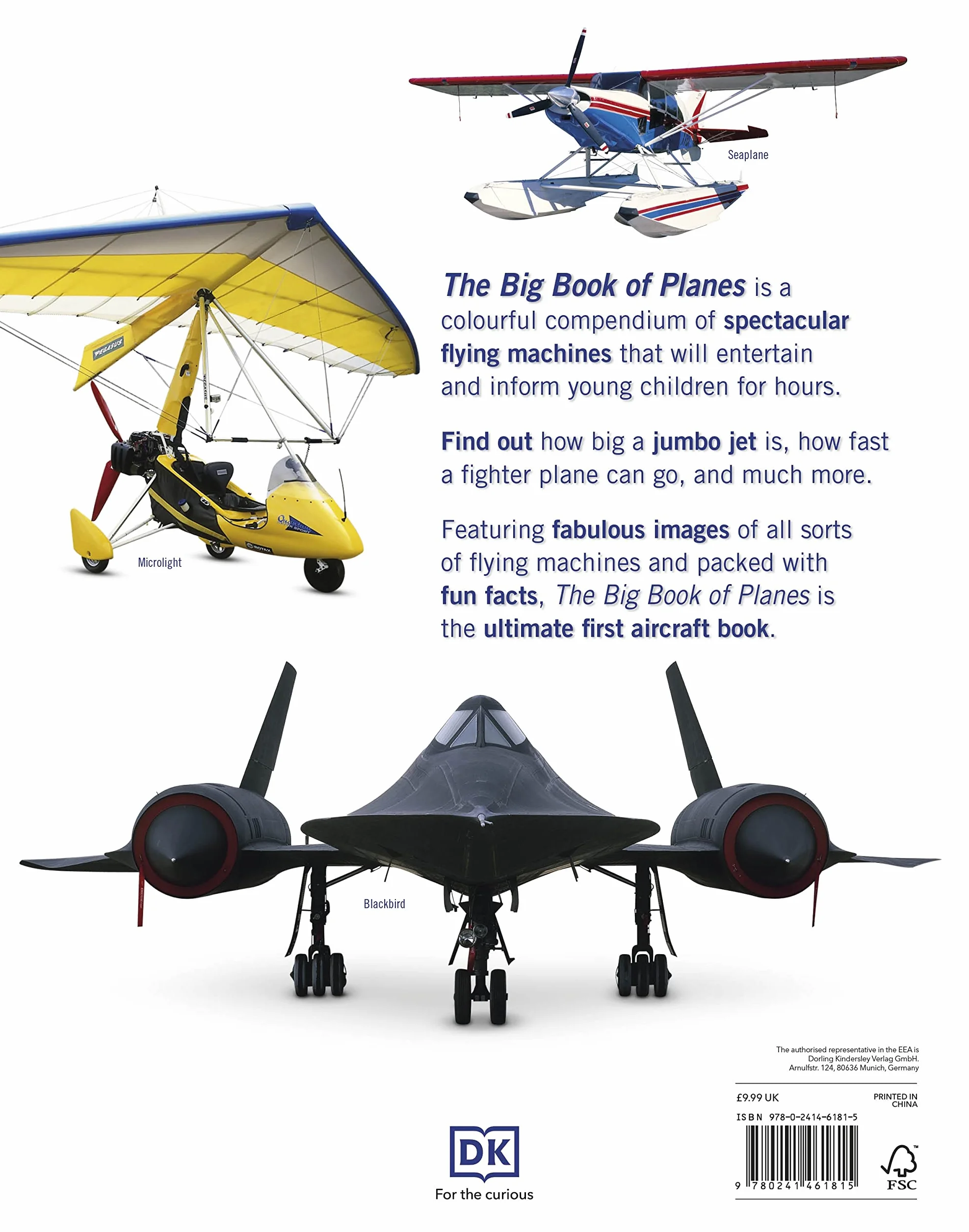 The Big Book of Planes: Discover the Biggest, Fastest and Best Flying Machines (DK Big Books)