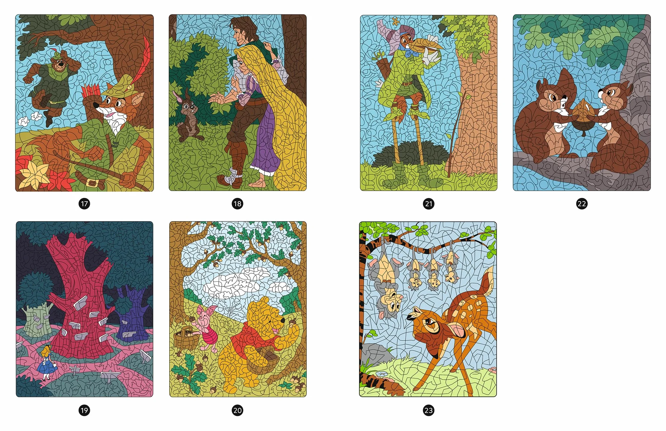 DISNEY - Coloriages Magiques - Mystères (7+) - La forêt