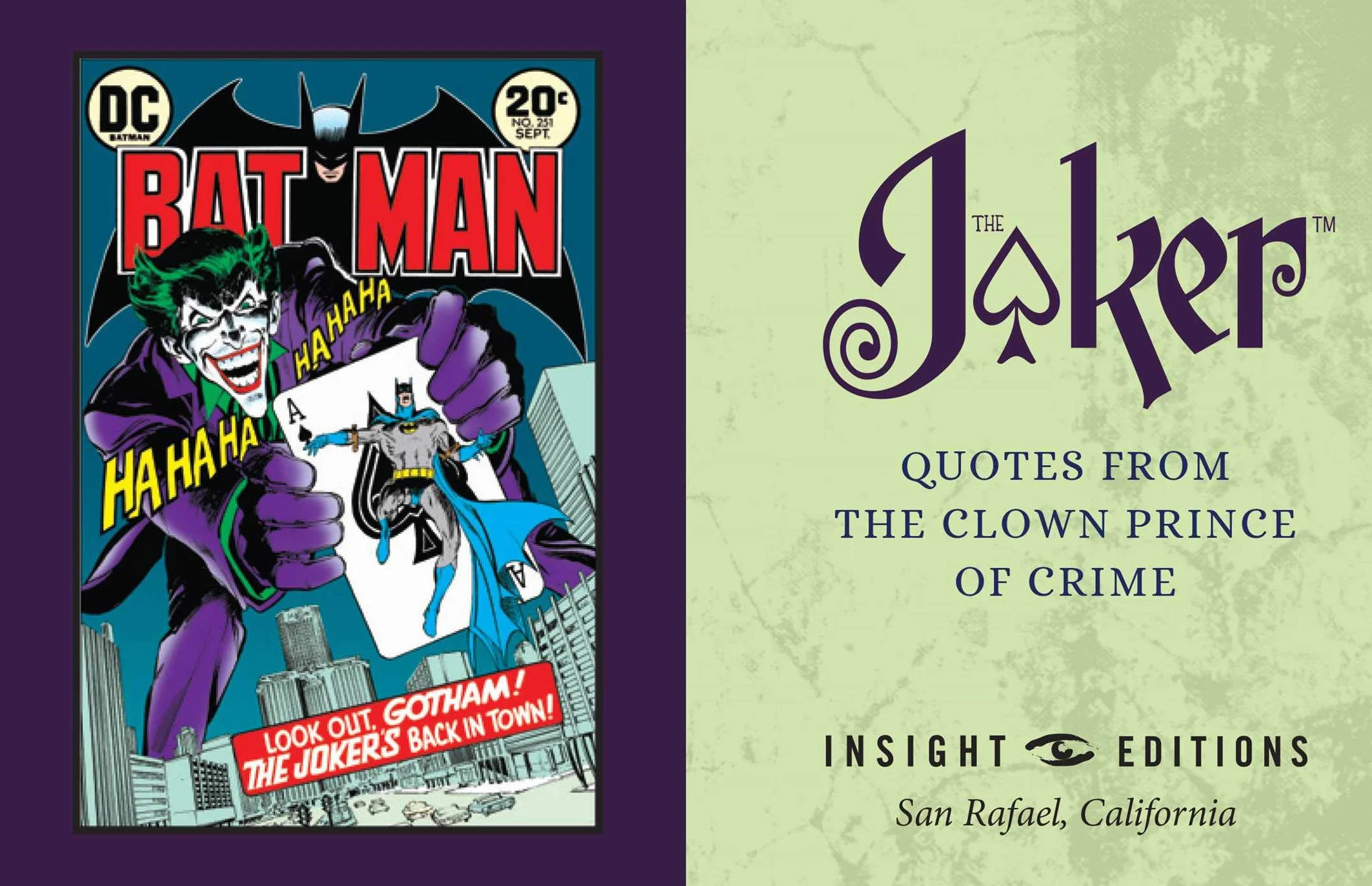 DC Comics: The Wisdom of The Joker: Tiny Book