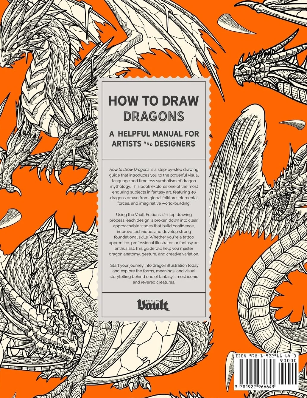 How to Draw Dragons: A Step-By-Step Guide to Drawing Traditional Japanese Tattoo Designs for Beginners and Experienced Artists