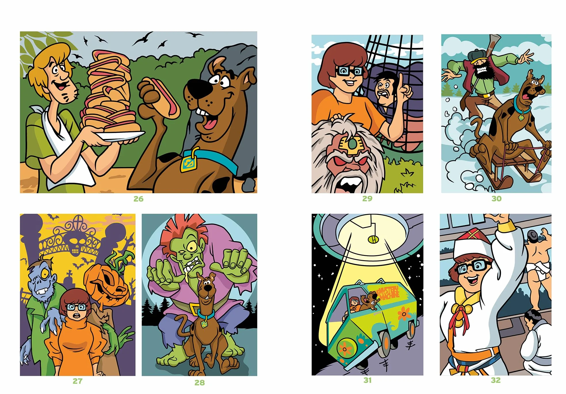 Coloriages mystères - Scooby-Doo