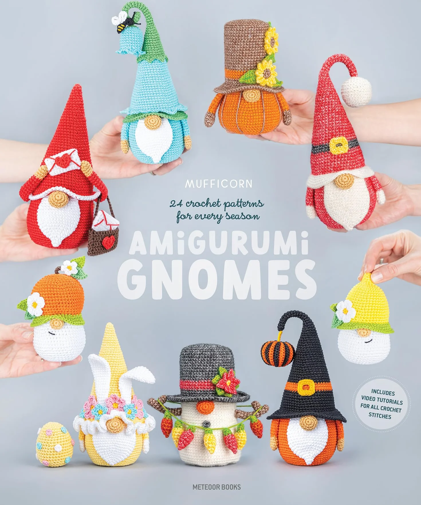 Amigurumi Gnomes: 24 Crochet Patterns for Every Season