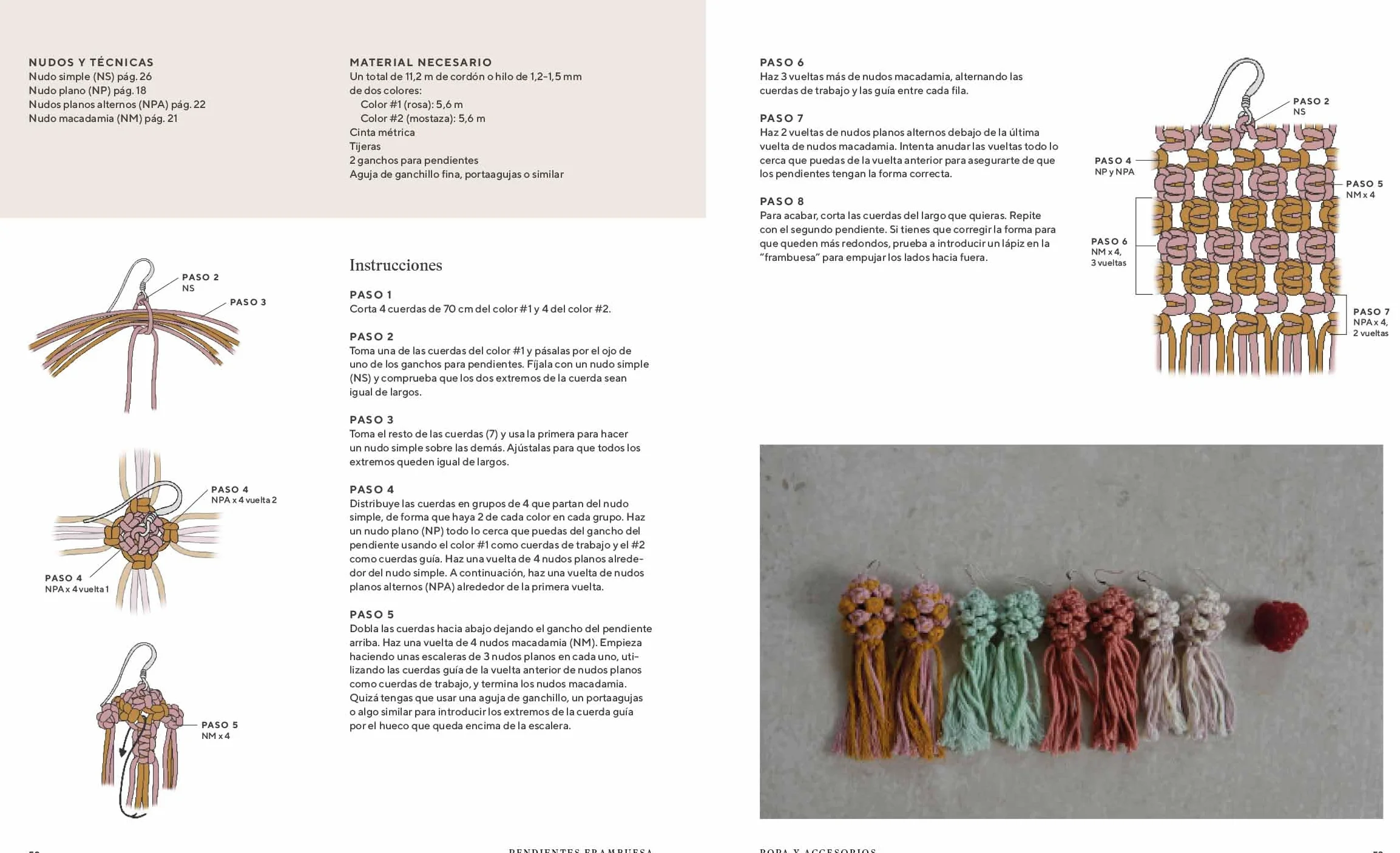 Macramé: accesorios: Una guía para crear piezas únicas para ti y para tu hogar