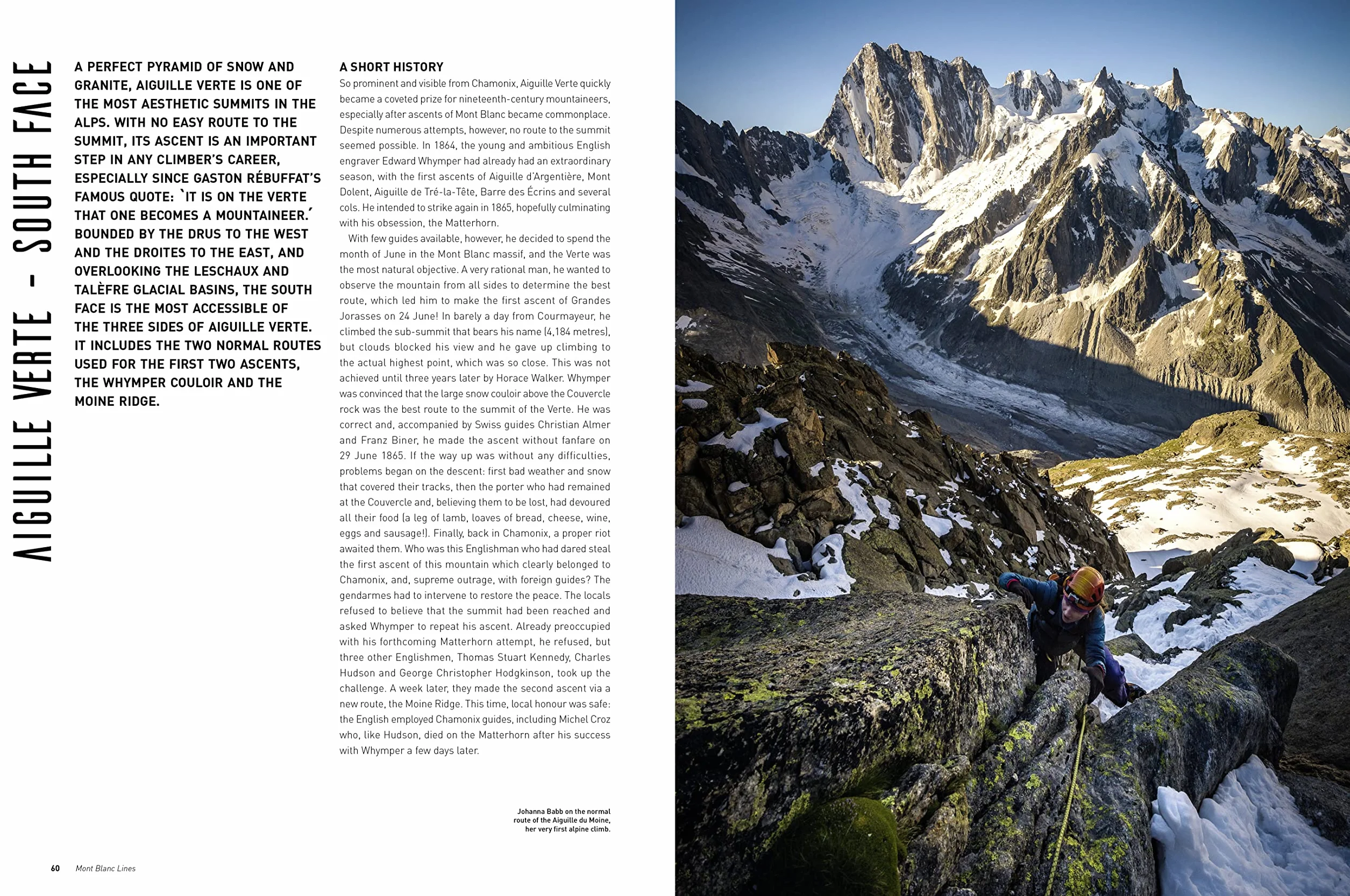 Mont Blanc Lines: Stories and Photos Celebrating the Finest Climbing and Skiing Lines of the Mont Blanc Massif