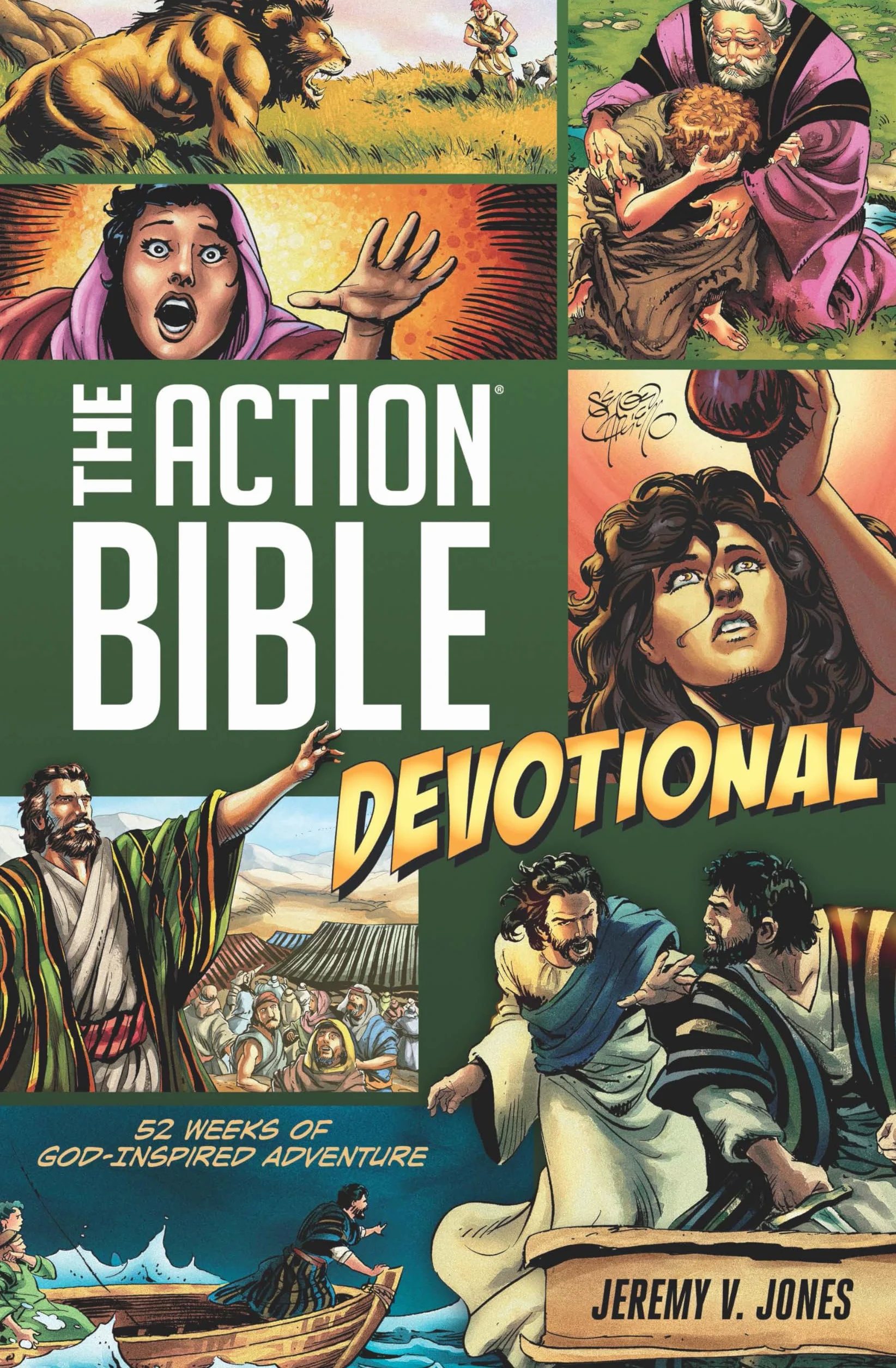 The Action Bible Devotional: 52 Weeks of God-Inspired Adventure