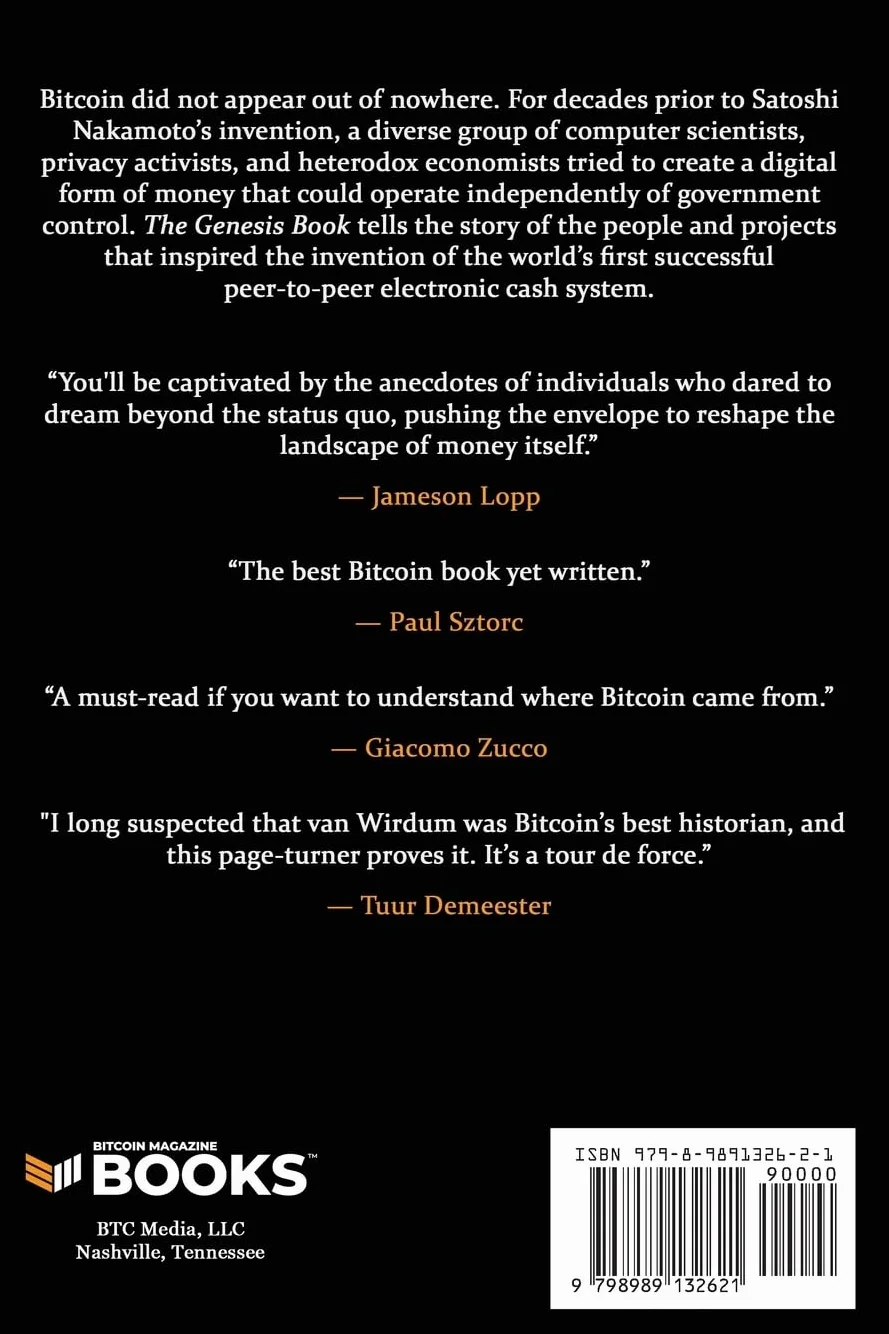 The Genesis Book: The Story of the People and Projects That Inspired Bitcoin