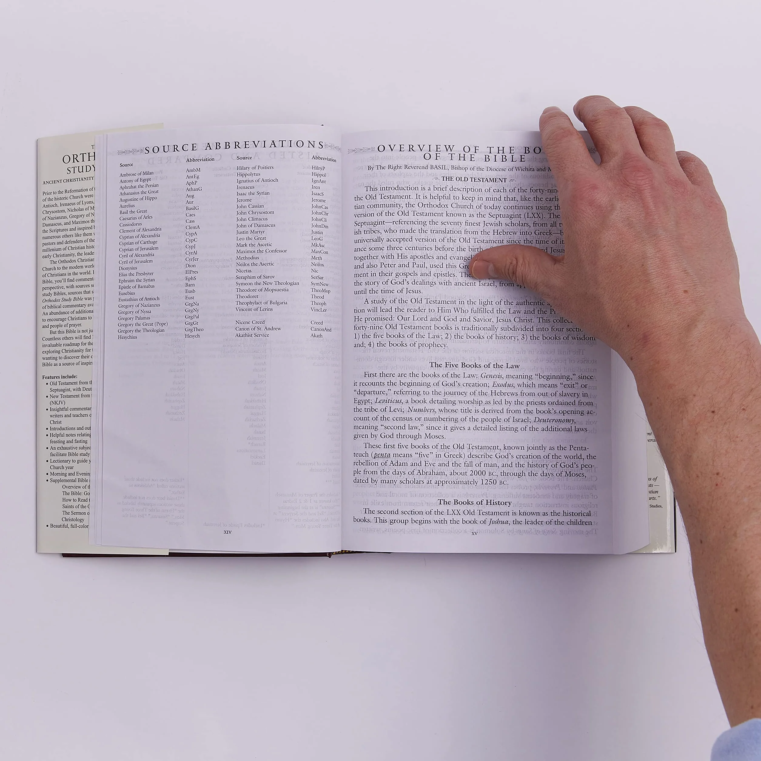 Orthodox Study Bible-OE-With Some NKJV: Ancient Christianity Speaks to Today's World