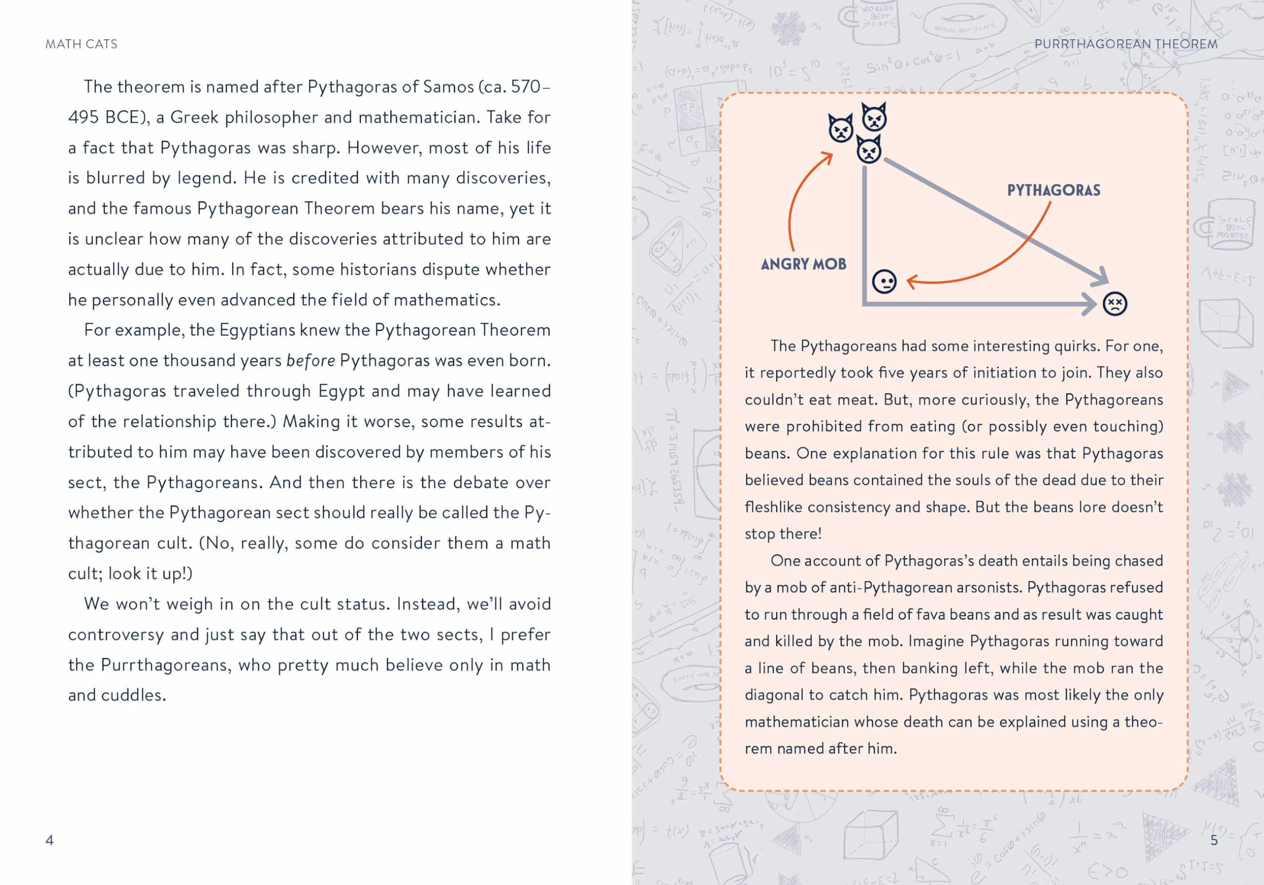 Math Cats: Scratching the Surface of Mathematical Concepts