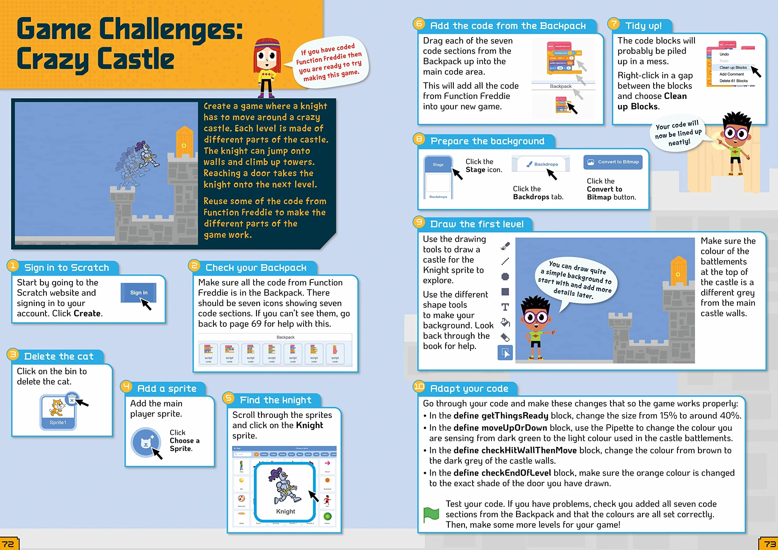 Coding with Scratch - Create Awesome Platform Games: A New Title in the Questkids Children's Series