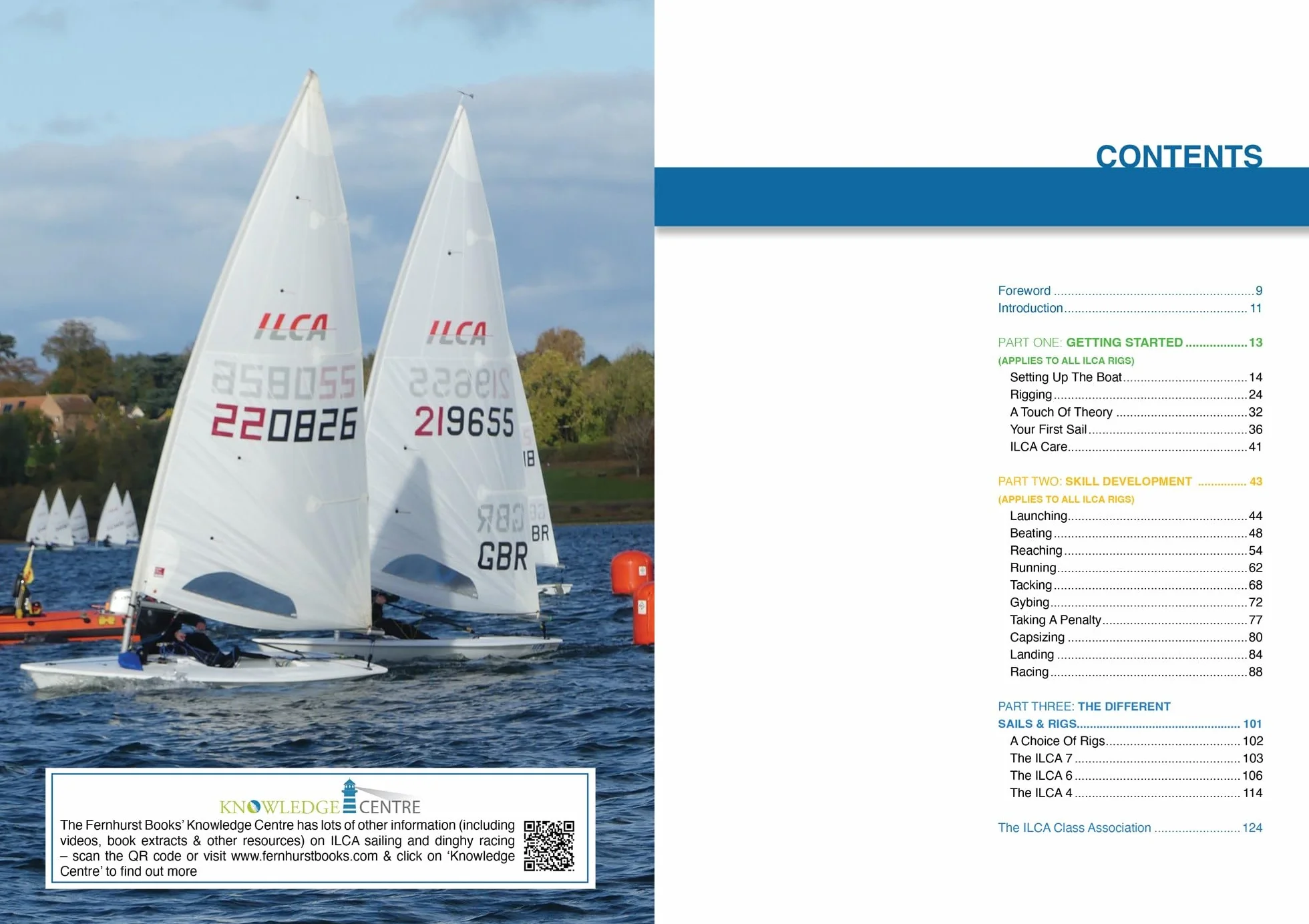 The Ilca Book: Ilca Sailing from Start to Finish