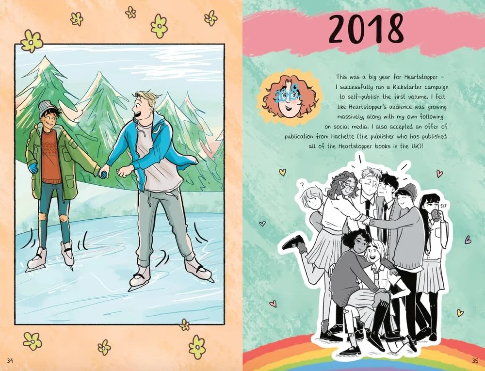 The Heartstopper Yearbook: Now a Sunday Times bestseller!: The phenomenal graphic novel series, also on Netflix!