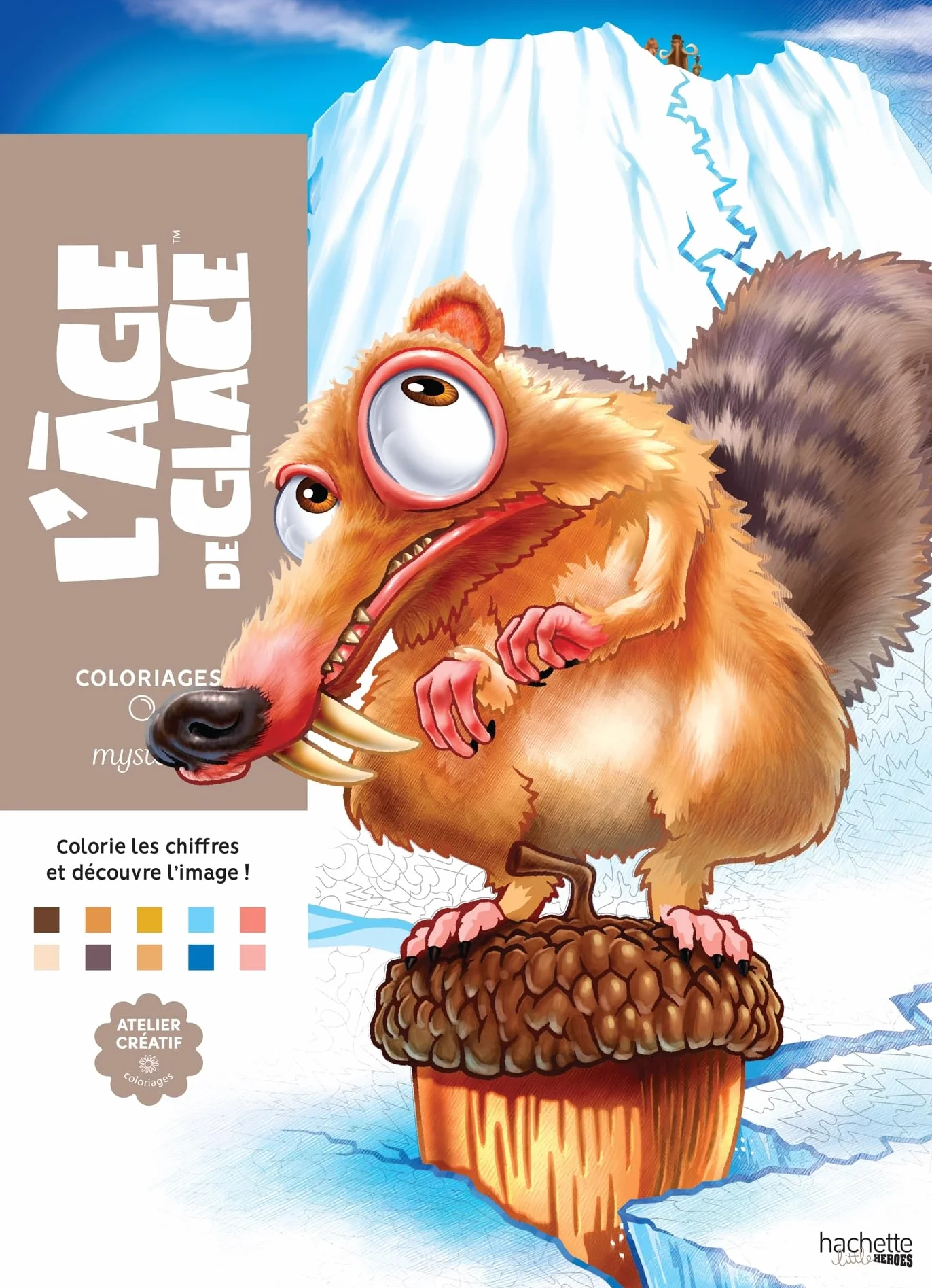 Coloriages mystères - L'Âge de glace